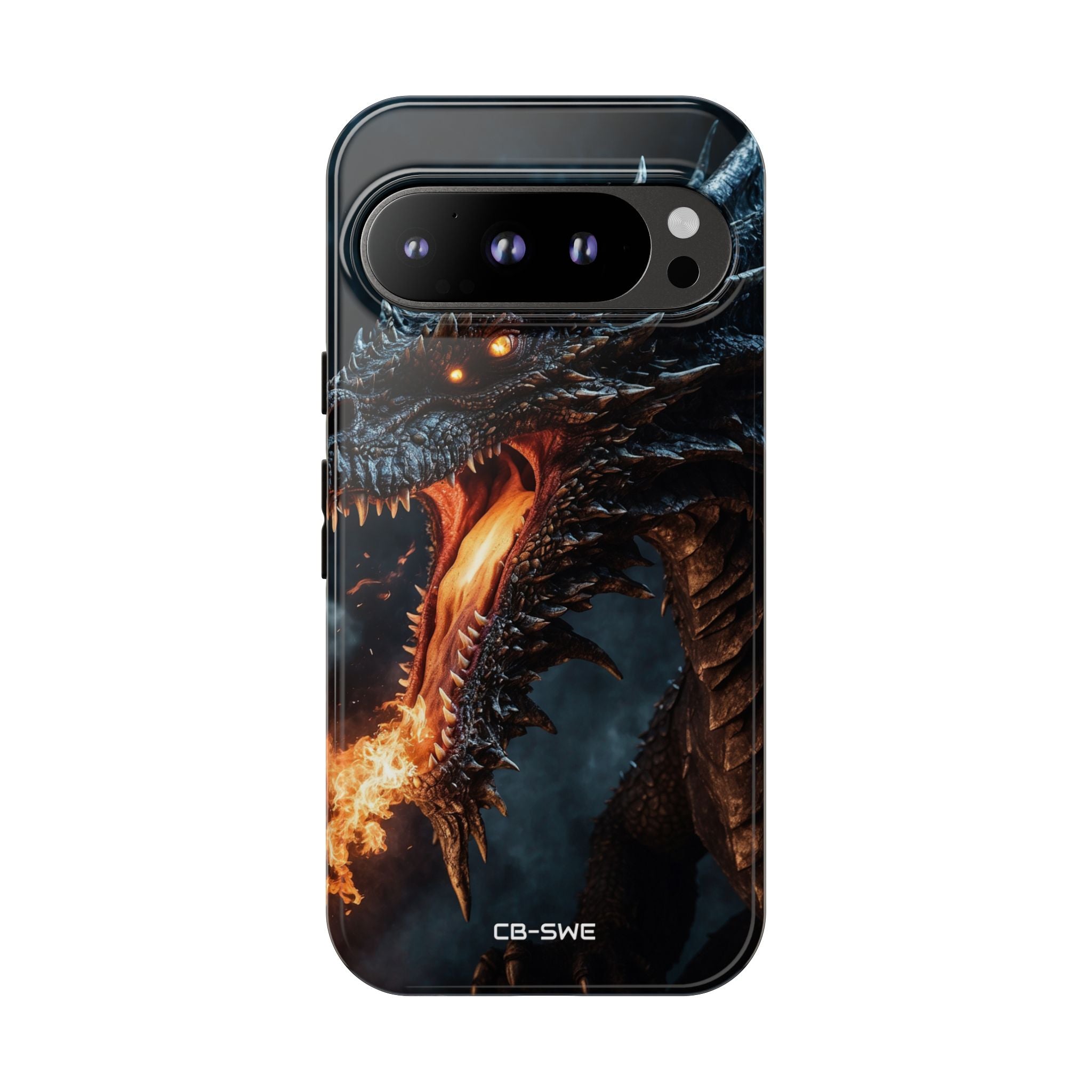 Fiery Breath Erupts - Google Pixel Case