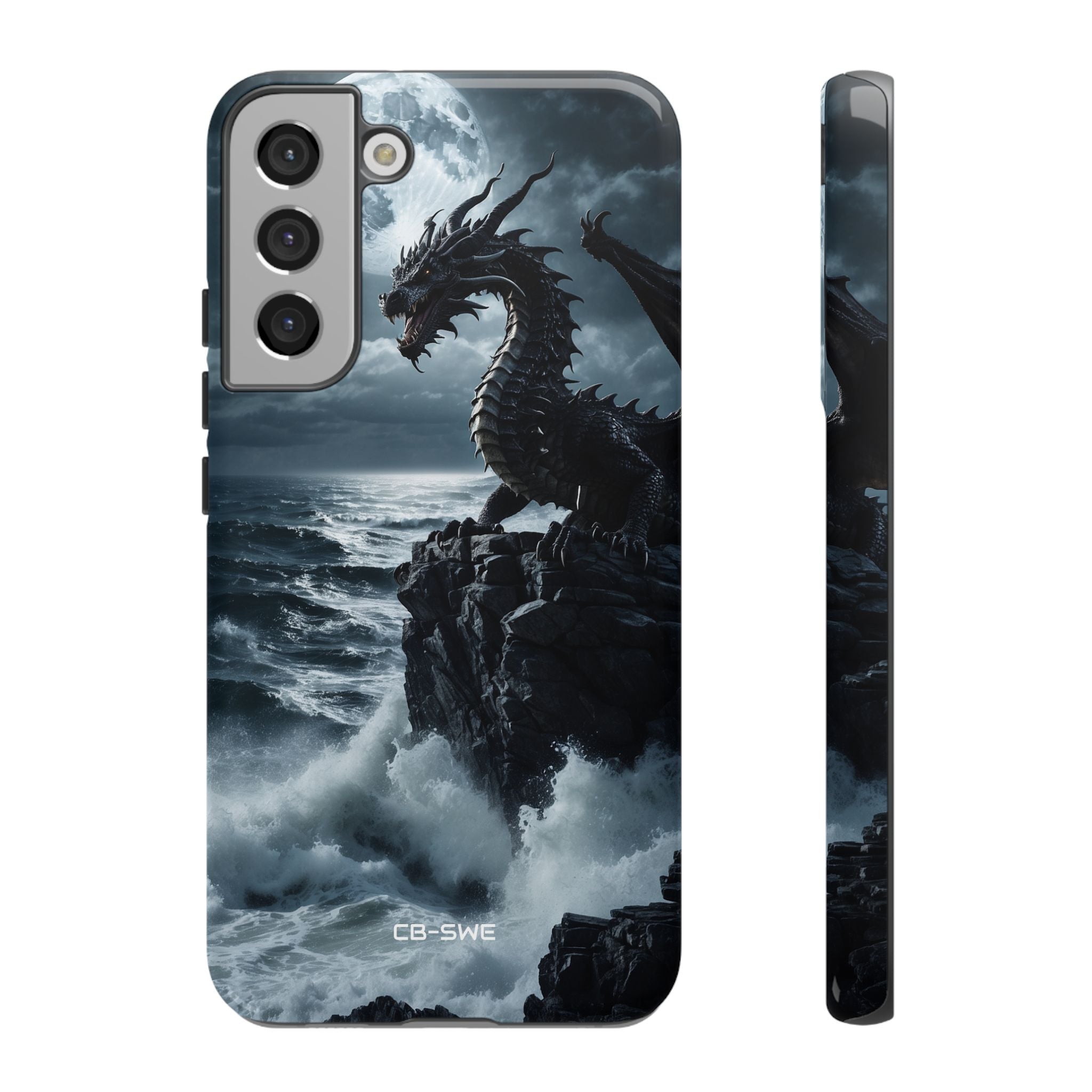 Dragon Roars Against Sea - Samsung Case