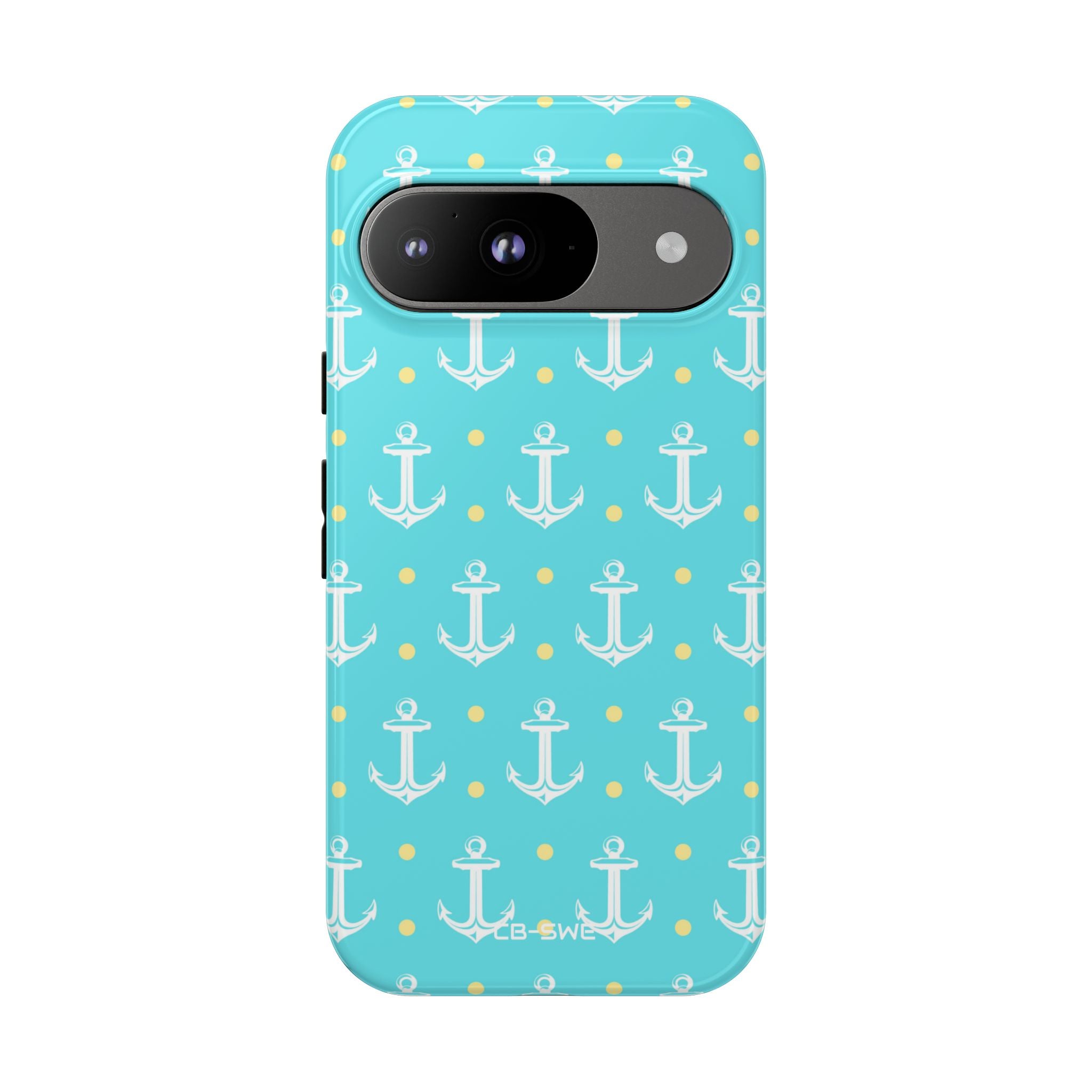 Nautical Anchors & Dots - Google Pixel Case