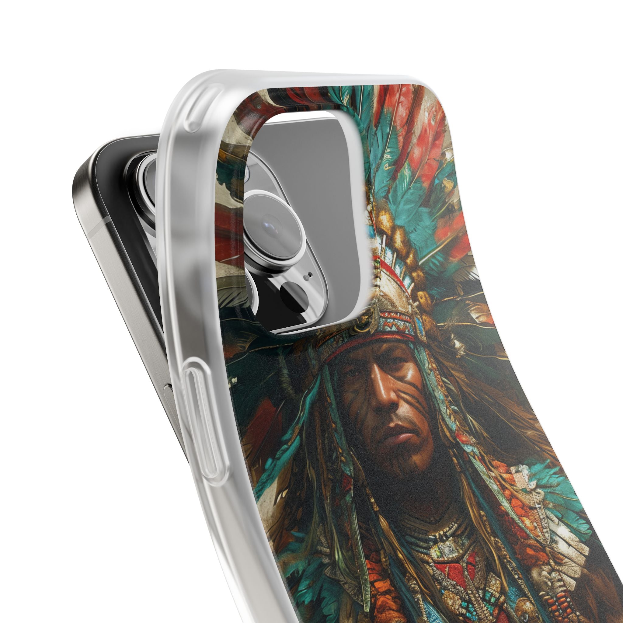 Feathered Majesty iPhone 16 Pro Max Case - Soft