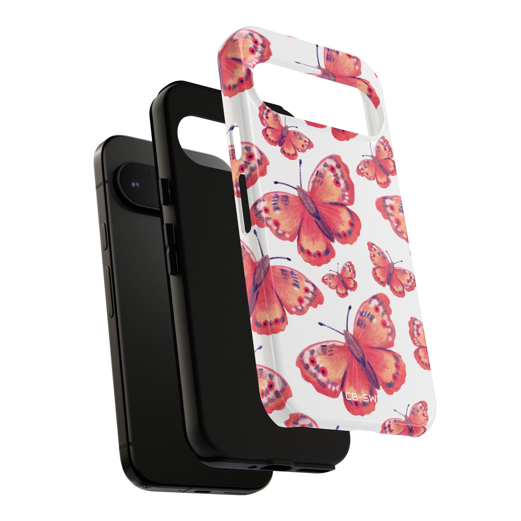 Vibrant Butterfly Dance - Google Pixel Case