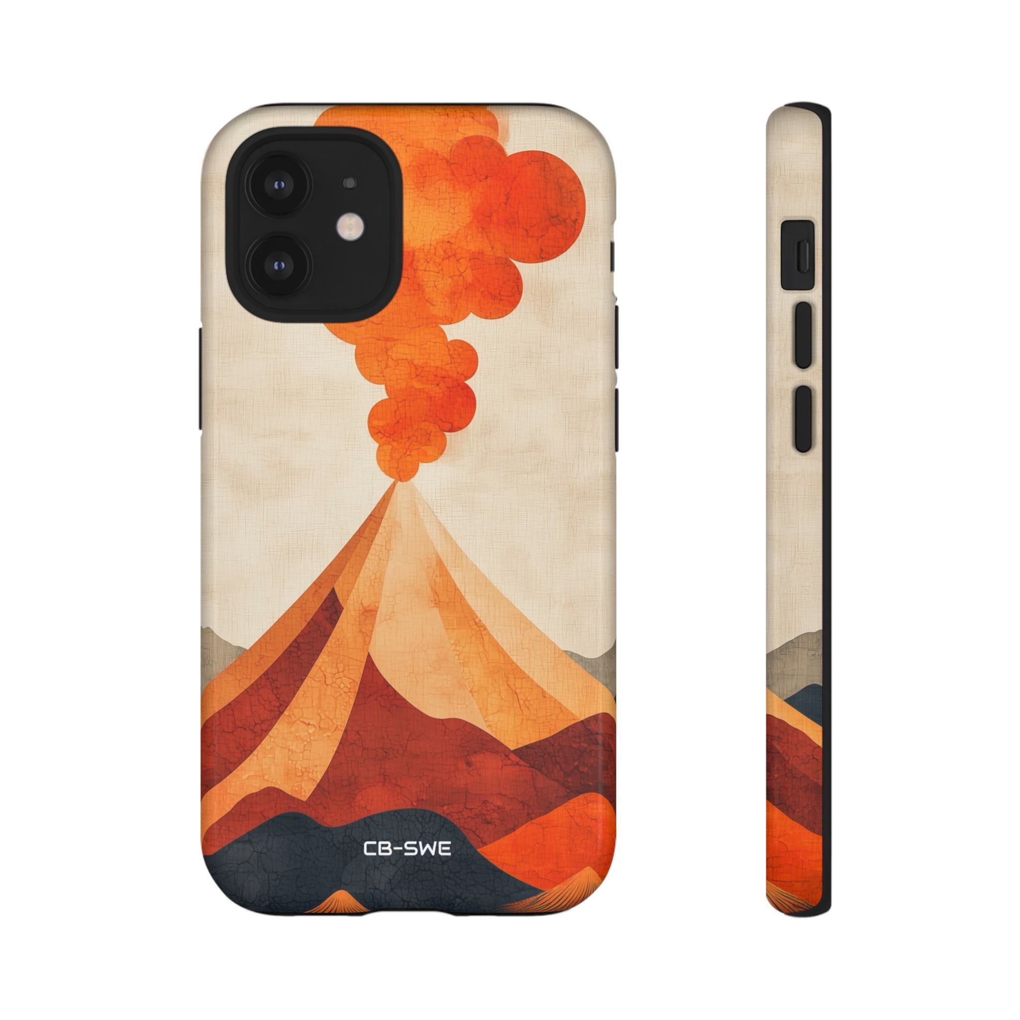 Erupting Heat Waves - iPhone Case