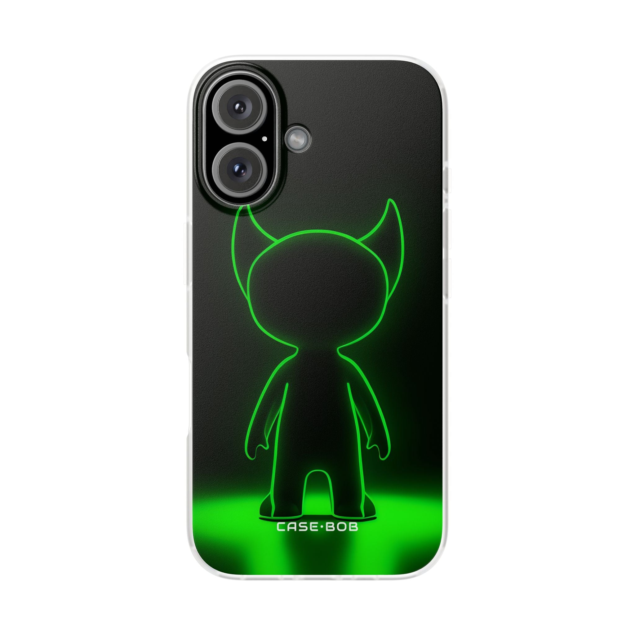 Neon Horned Glow iPhone 16 Case - Soft