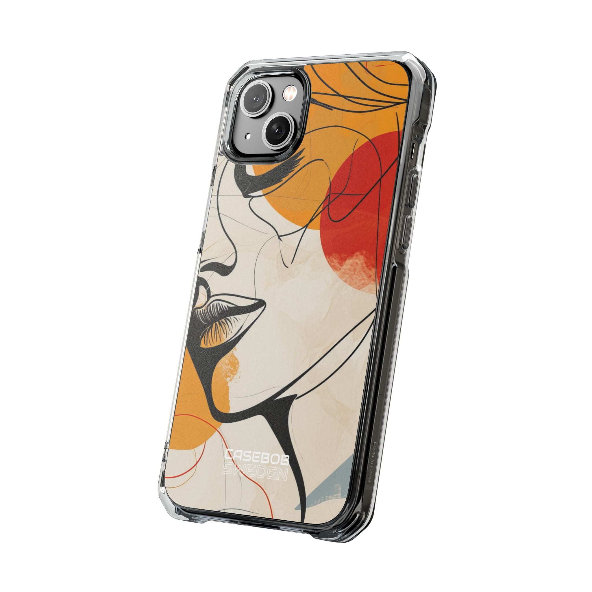 Fluid Face Lines iPhone 14 - Impact Clear+