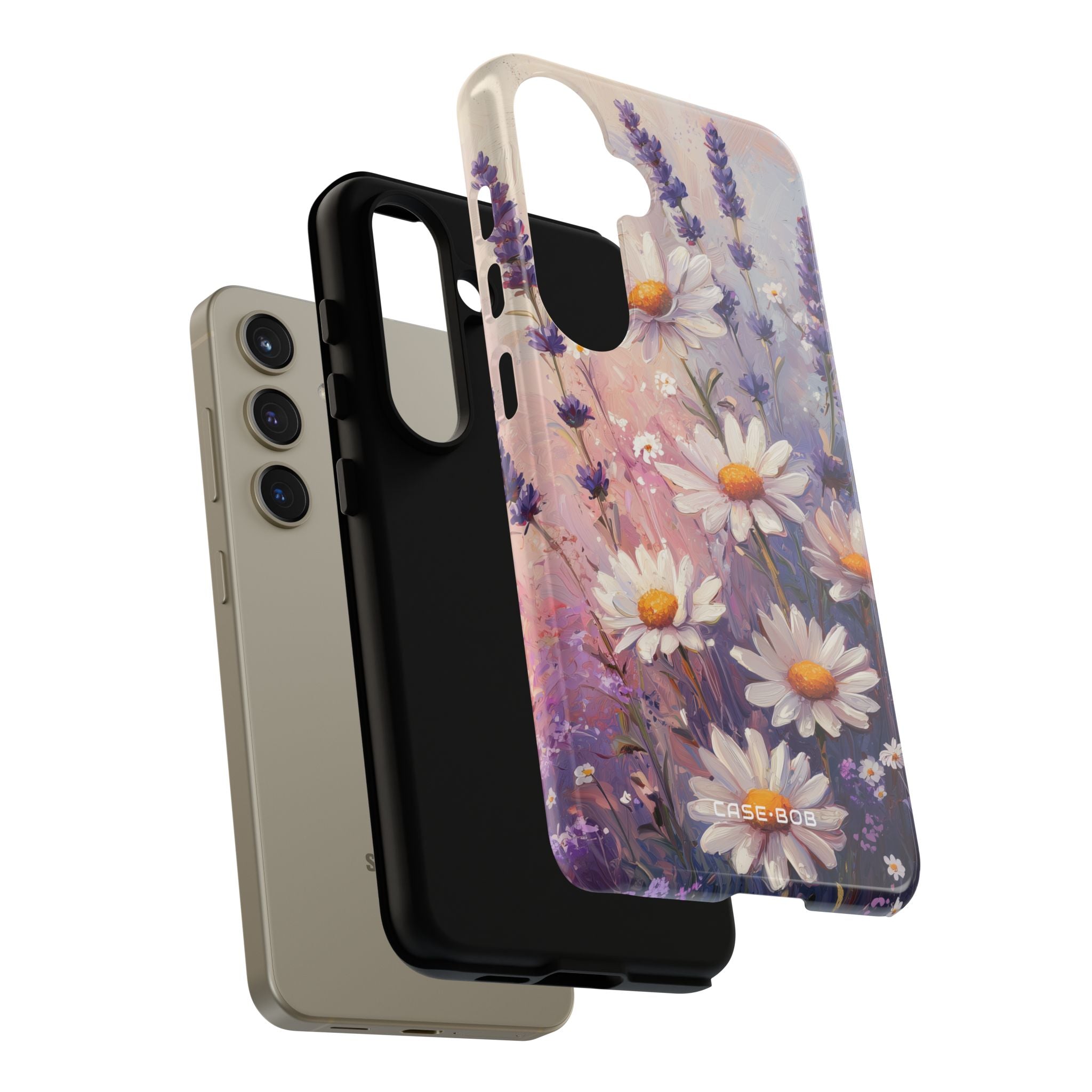 Daisy Lavender Bloom Samsung S24 Case - Tough