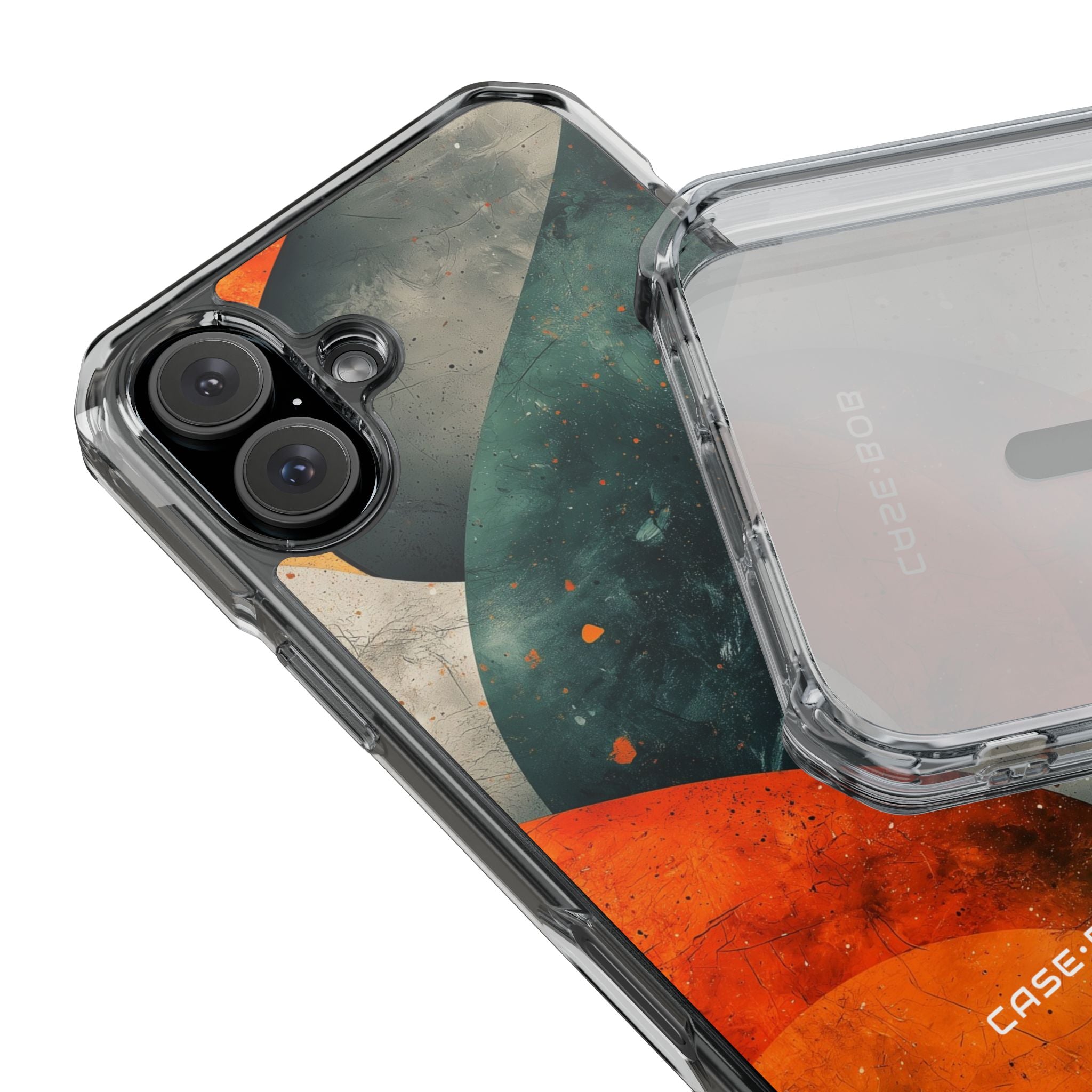 Crimson Wave iPhone 16 Plus Case - Impact