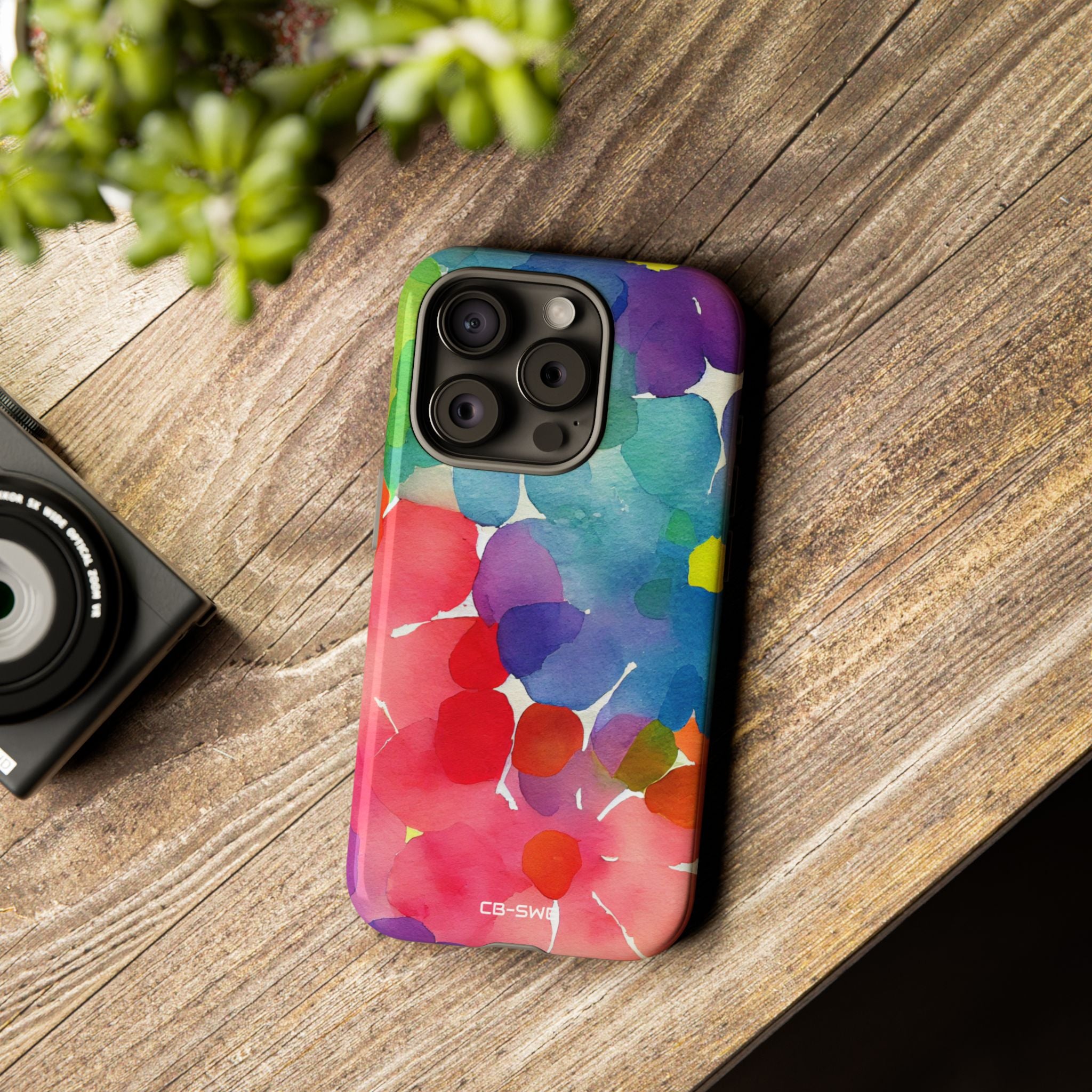 Fluid Color Petals - iPhone Case