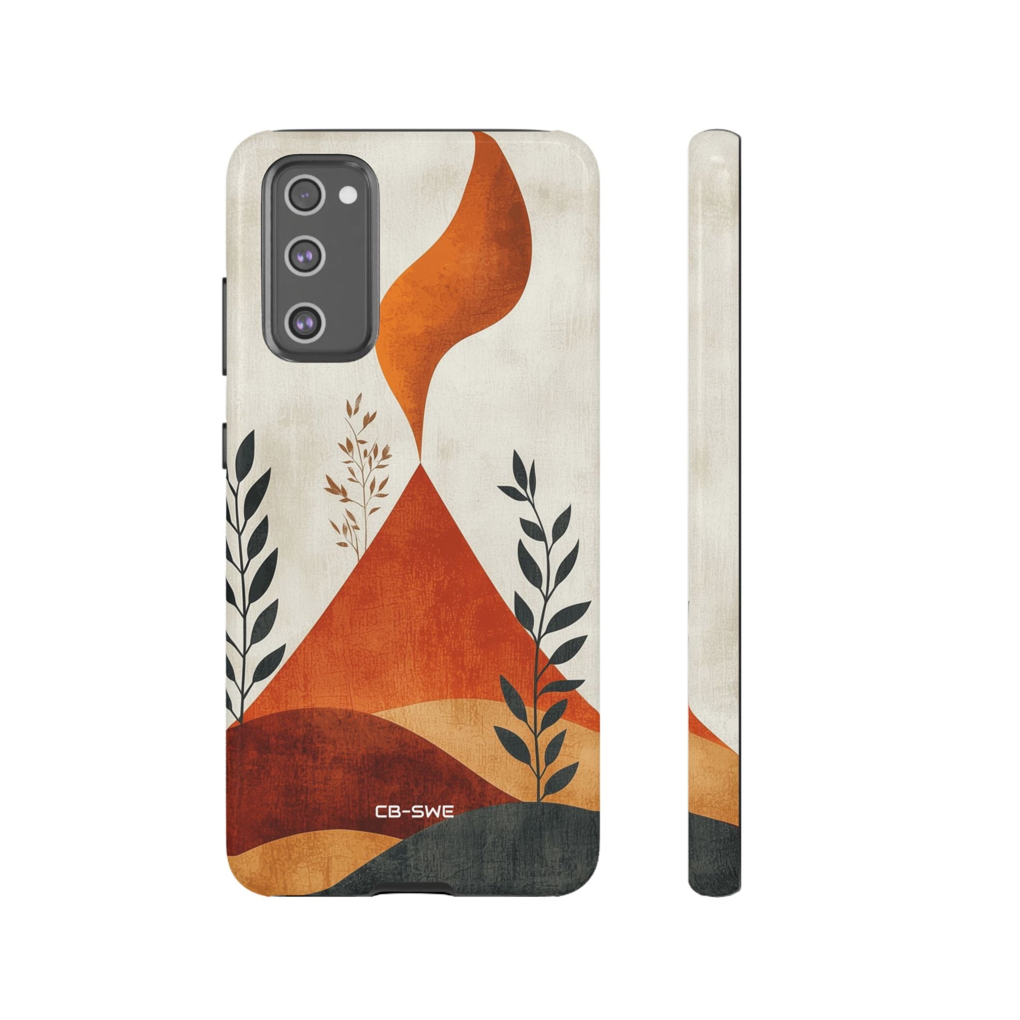 Flames Touch Mountains - Samsung Case