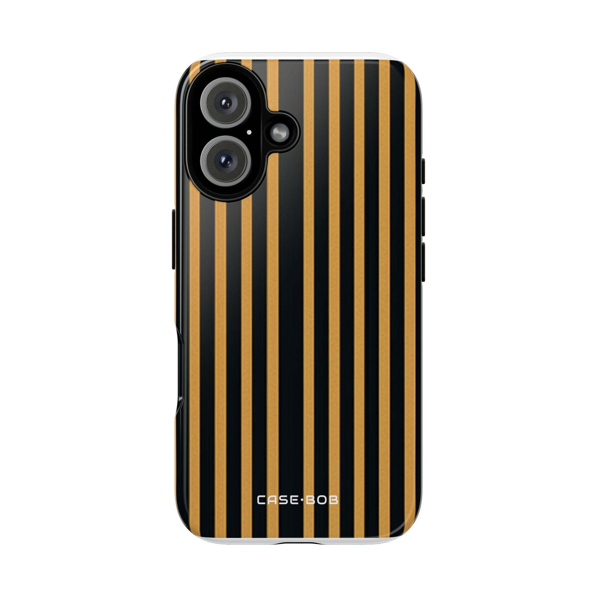 Golden Stripes iPhone 16 Pro Case - Tough