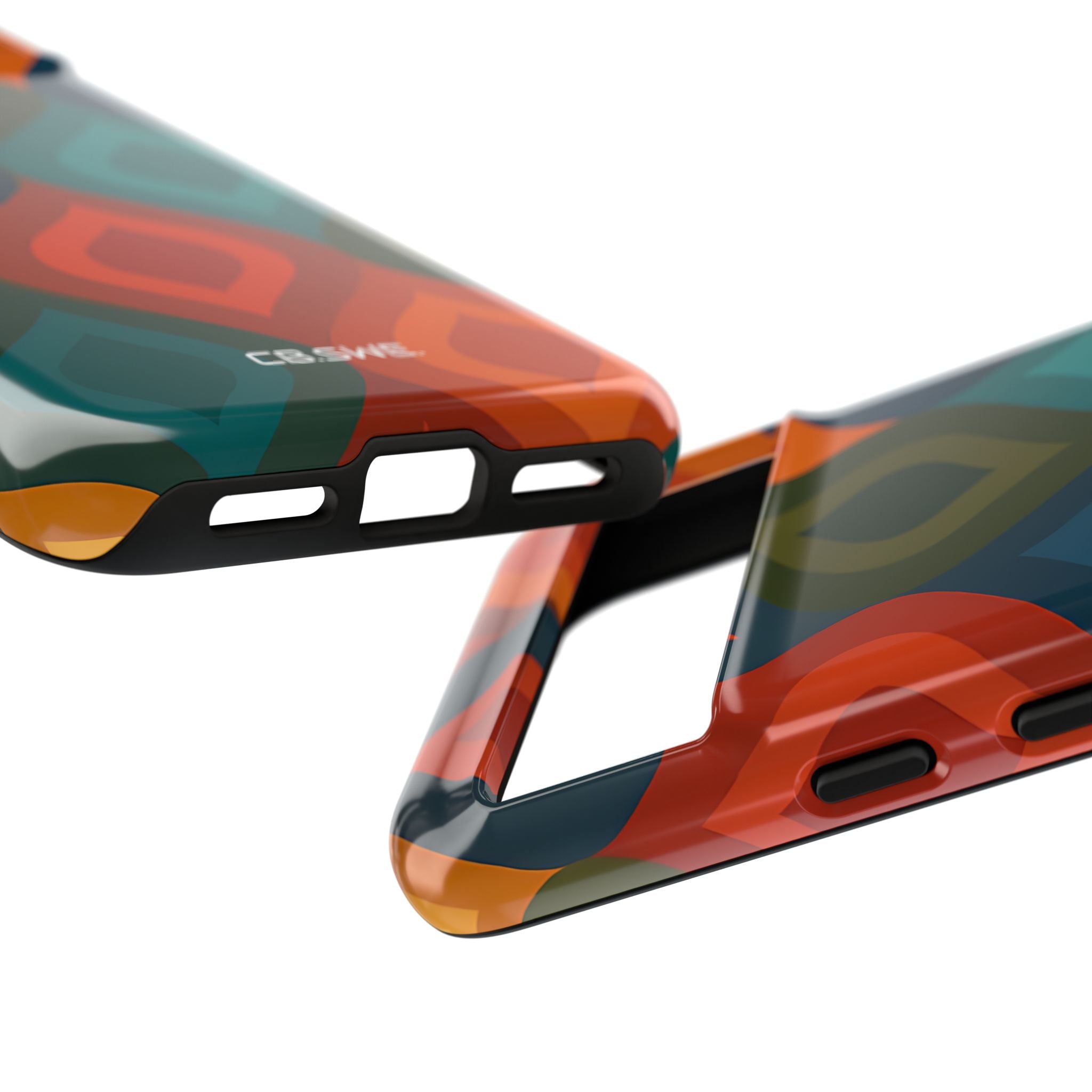 Vibrant Retro Diamond Mid-Century Seamless Google Pixel 8 - Tough