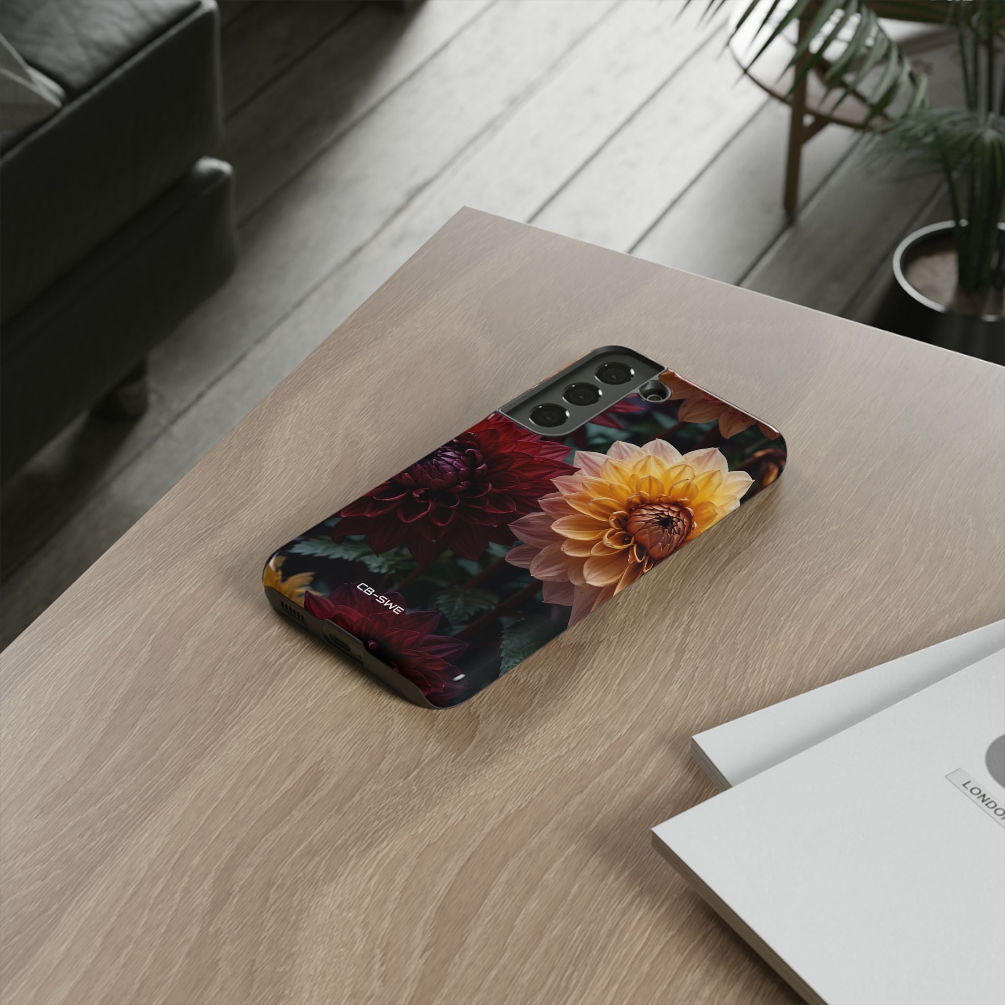 Dahlias Embrace Light - Samsung Case