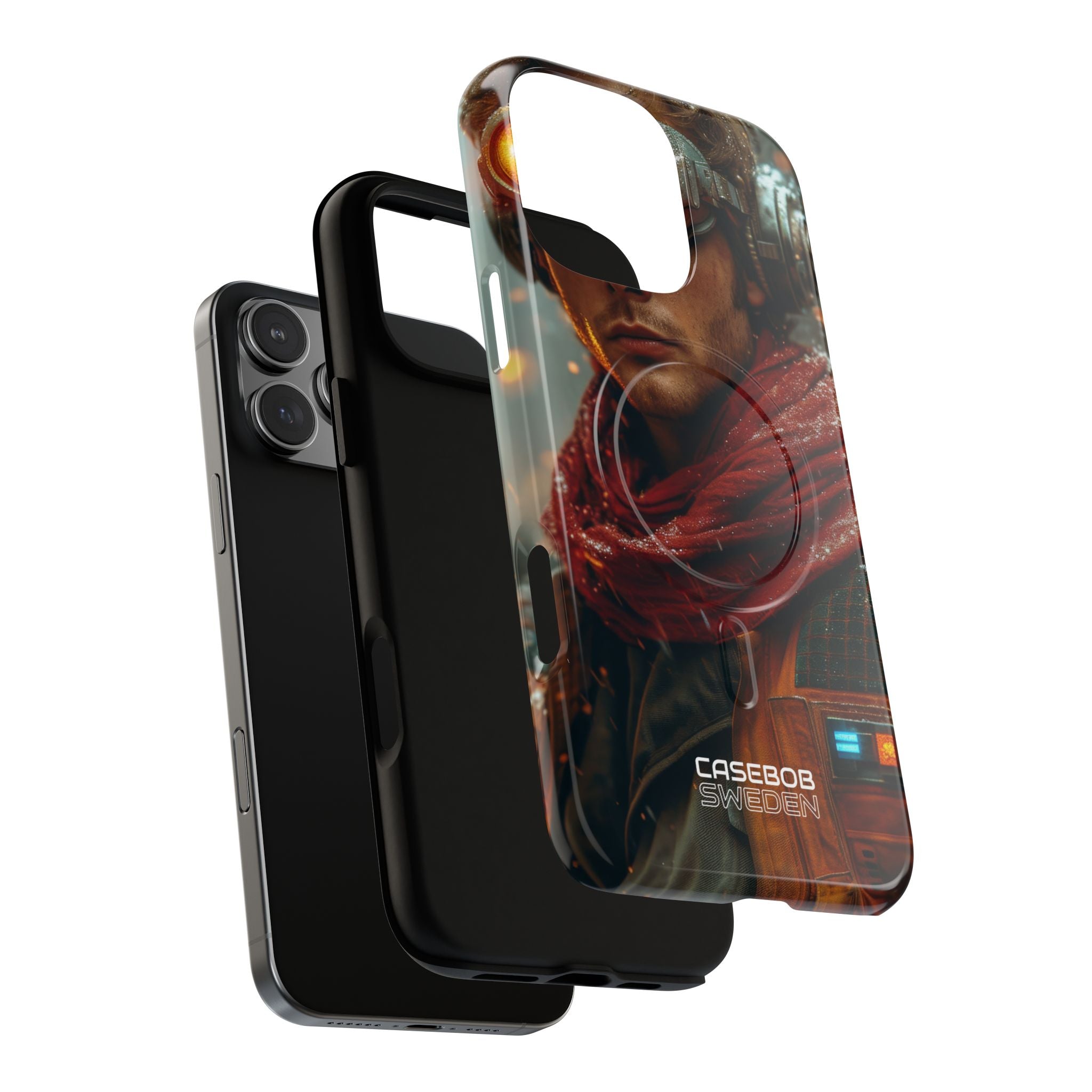Esploratore Steampunk Futuristico iPhone 16 - Tough+