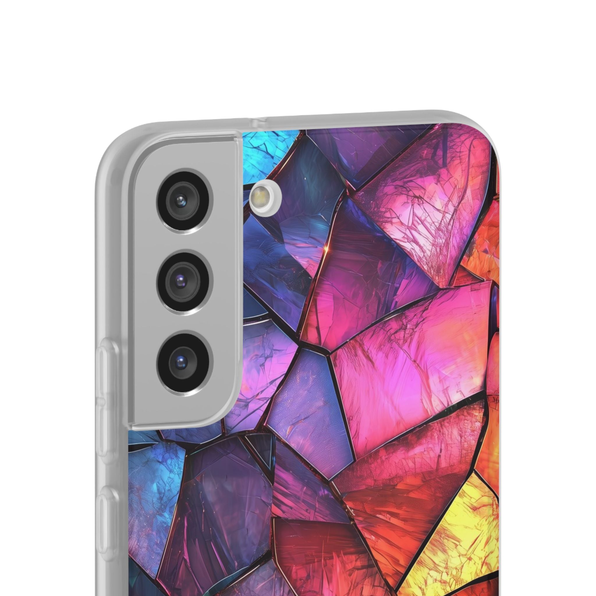 Cracked Prism Samsung S22 Plus Case - Soft