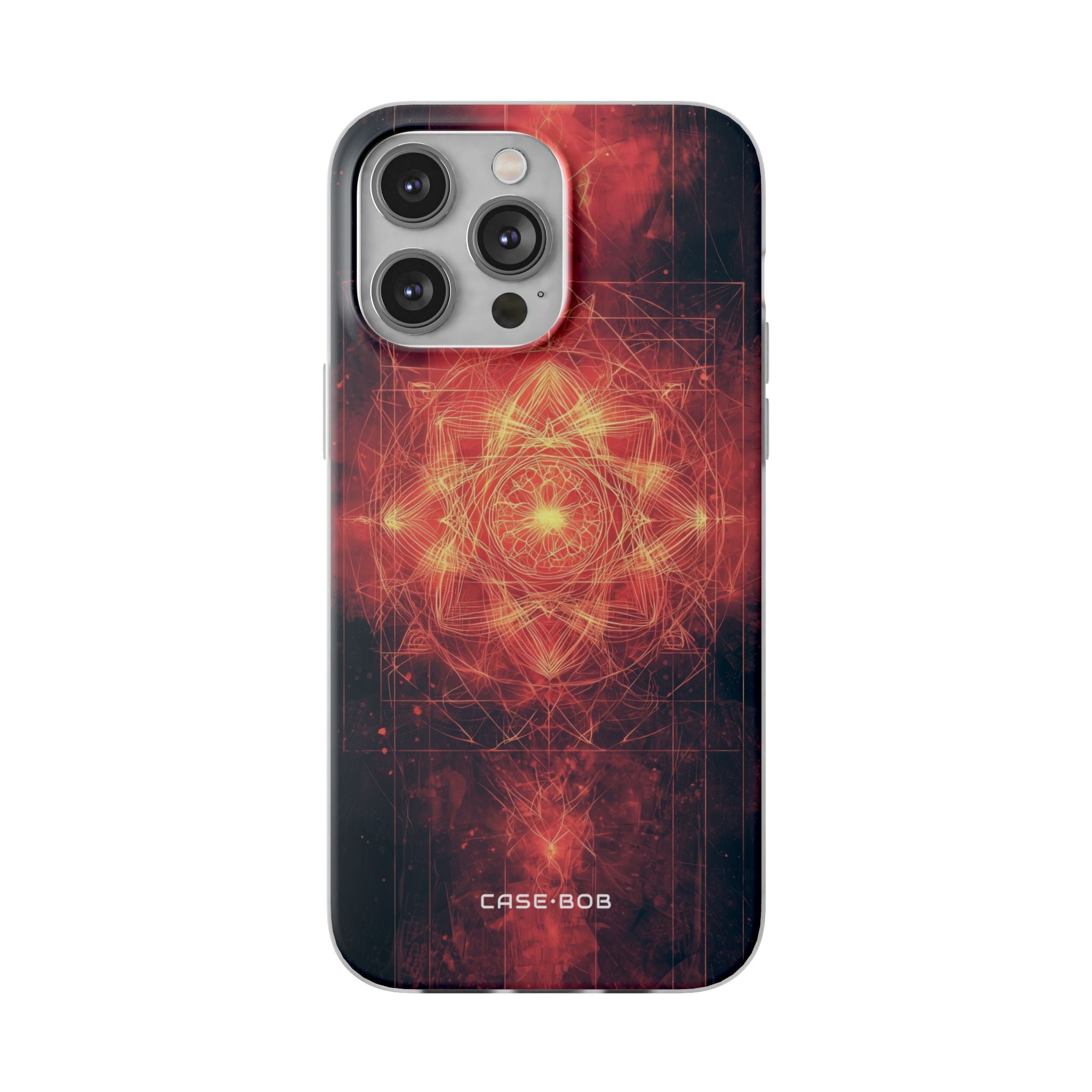 Radiant Mandala iPhone 14 Pro Max Case - Soft