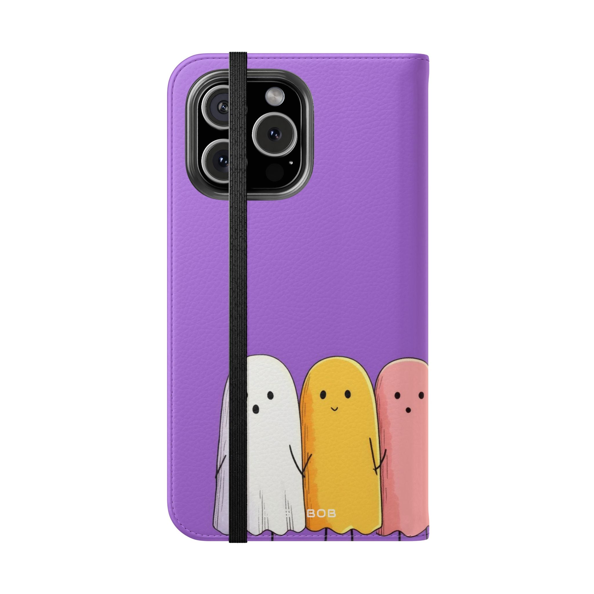Colorful Ghosts Line - iPhone 16 Max Case - Wallet