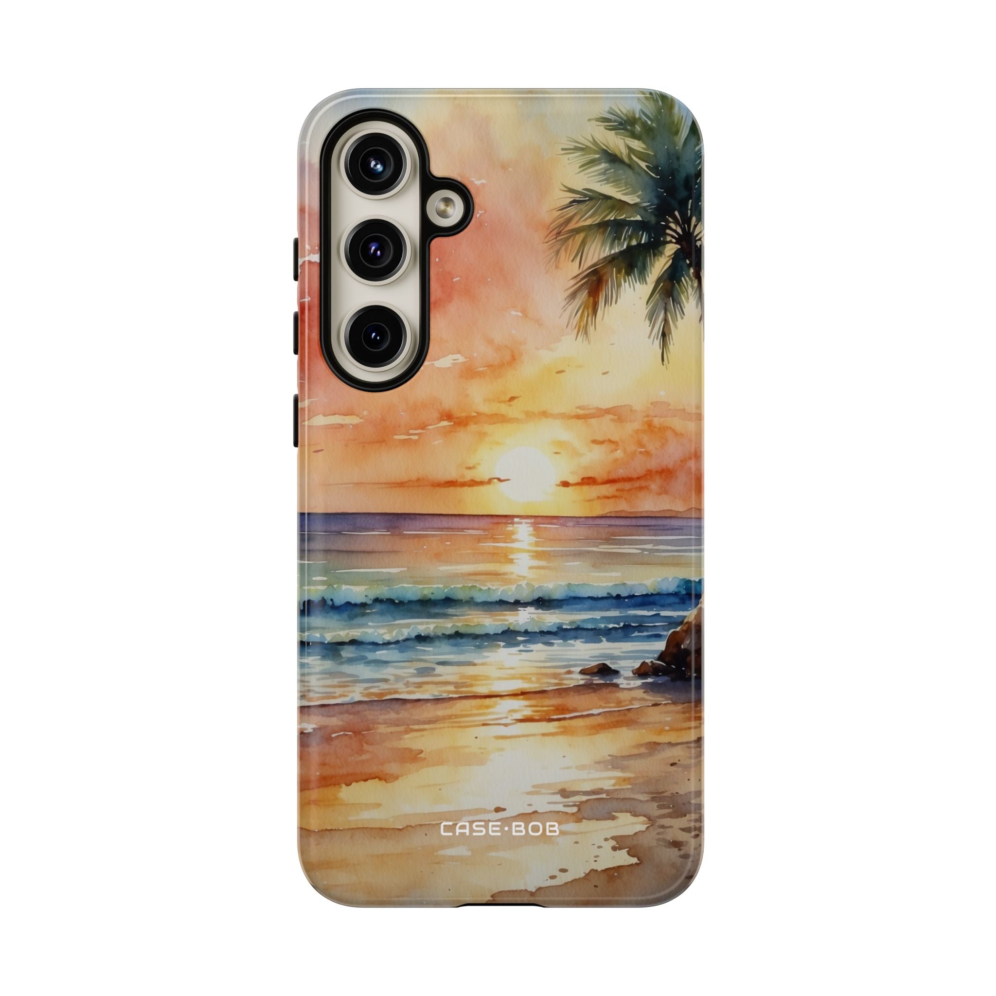 Sunset Palm Samsung S24 Plus Case - Tough