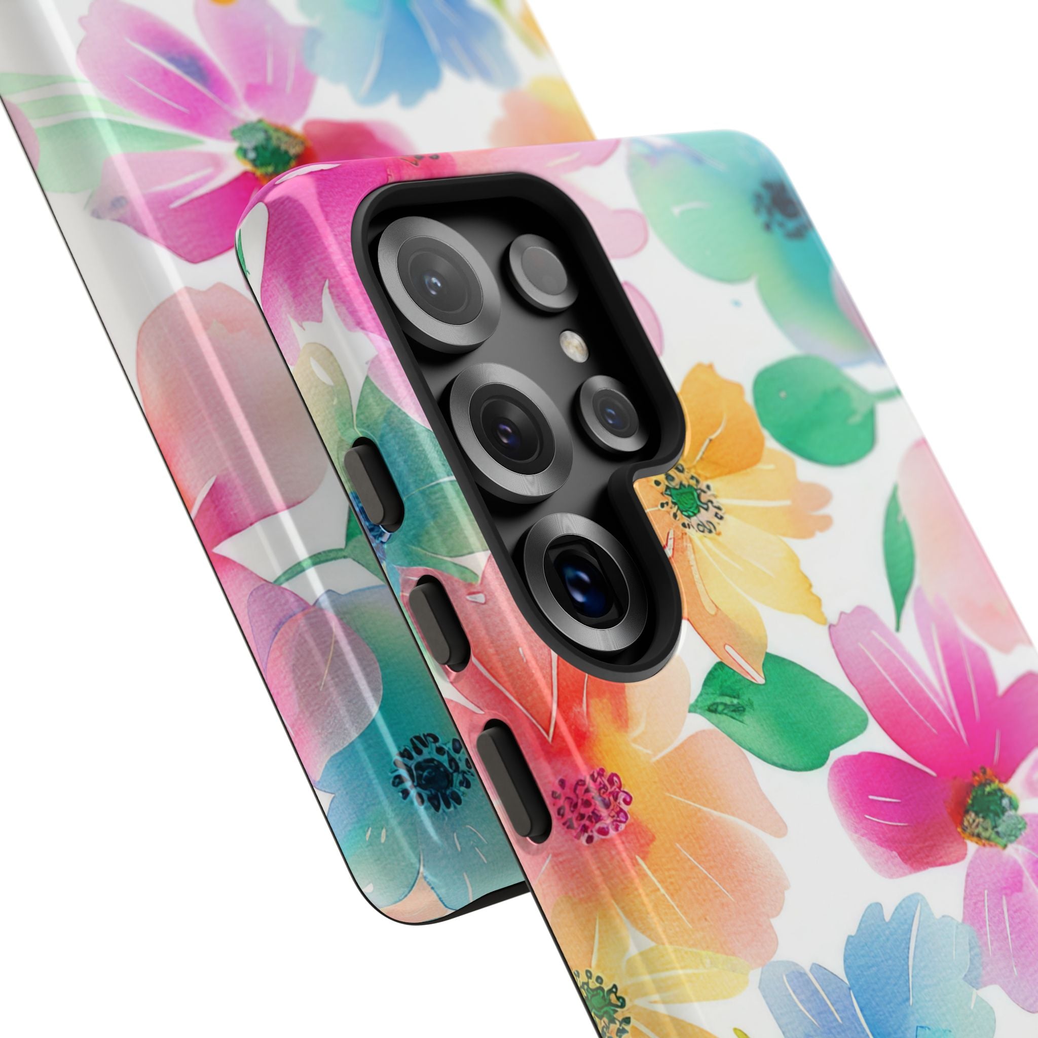 Vibrant Floral Impression - Samsung Case