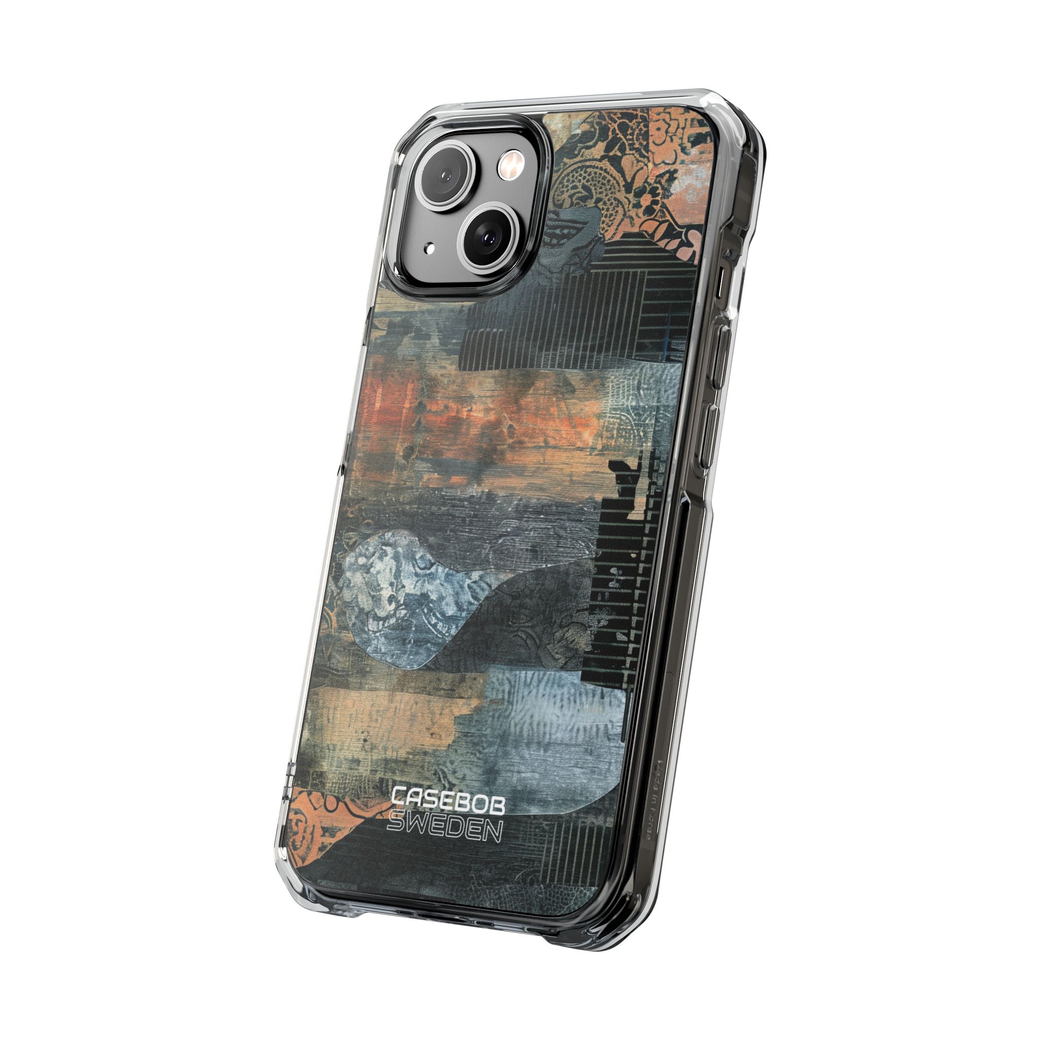Rust Bloom Tangle iPhone 14 - Impact Clear+