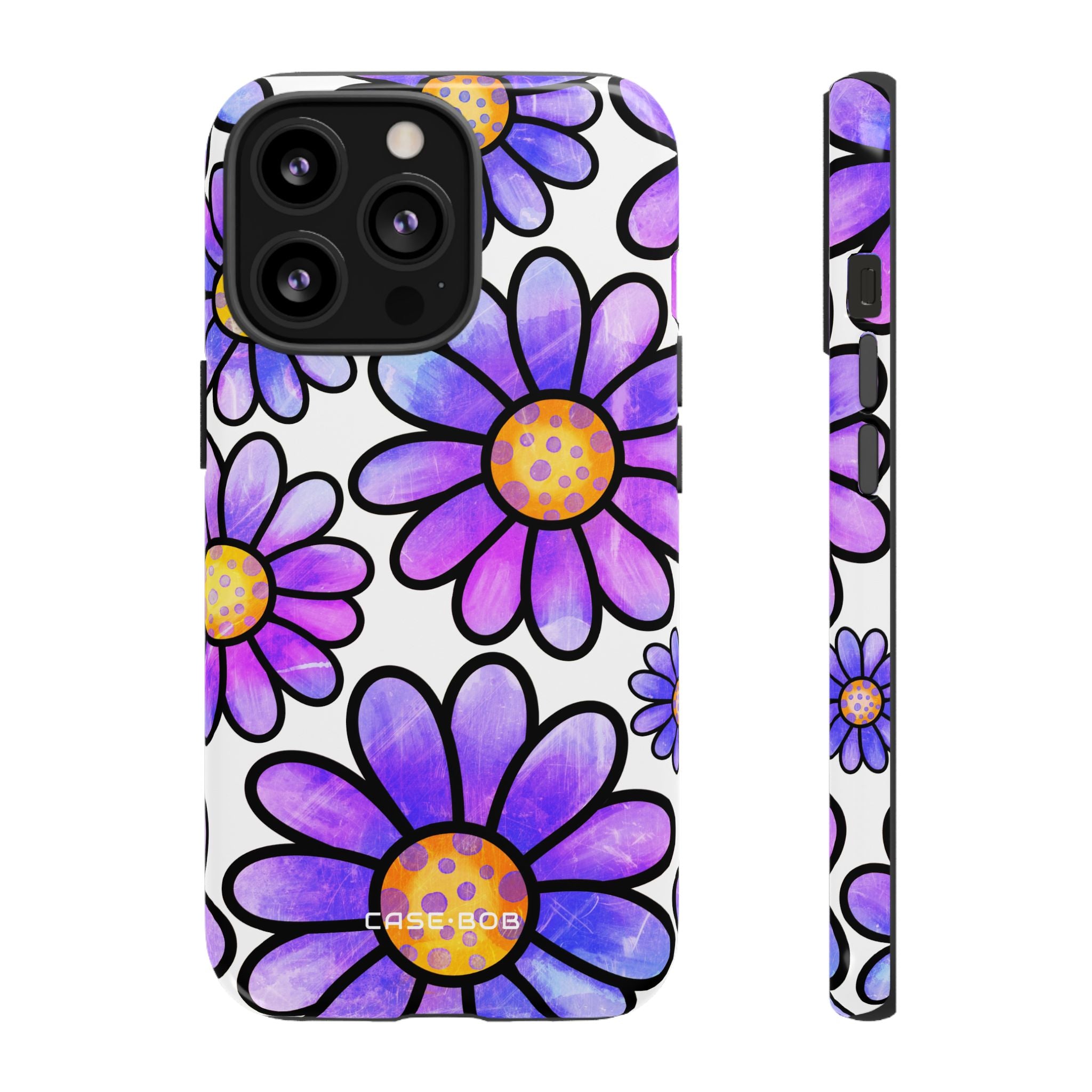 Polka Dot Blooms iPhone 13 Pro Case - Tough