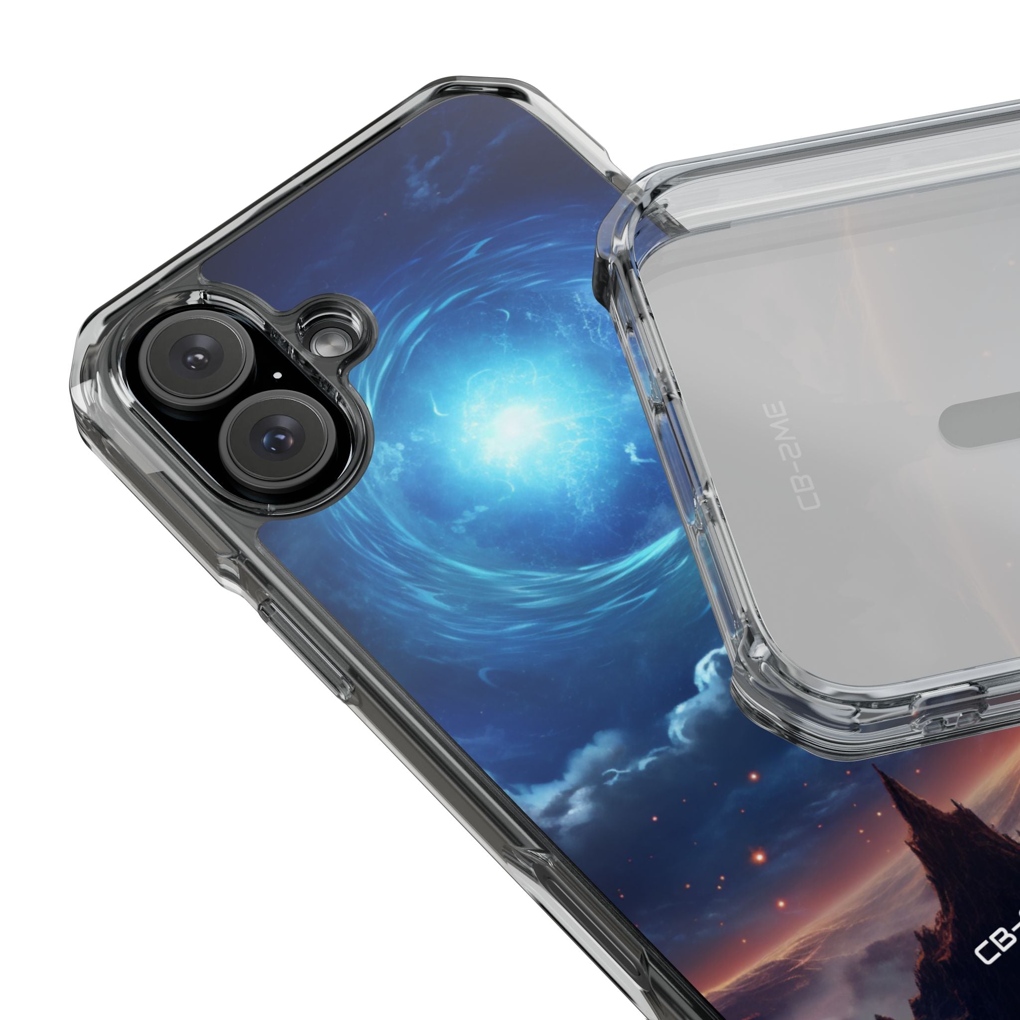 Celestial Vortex Journey iPhone Case - Impact