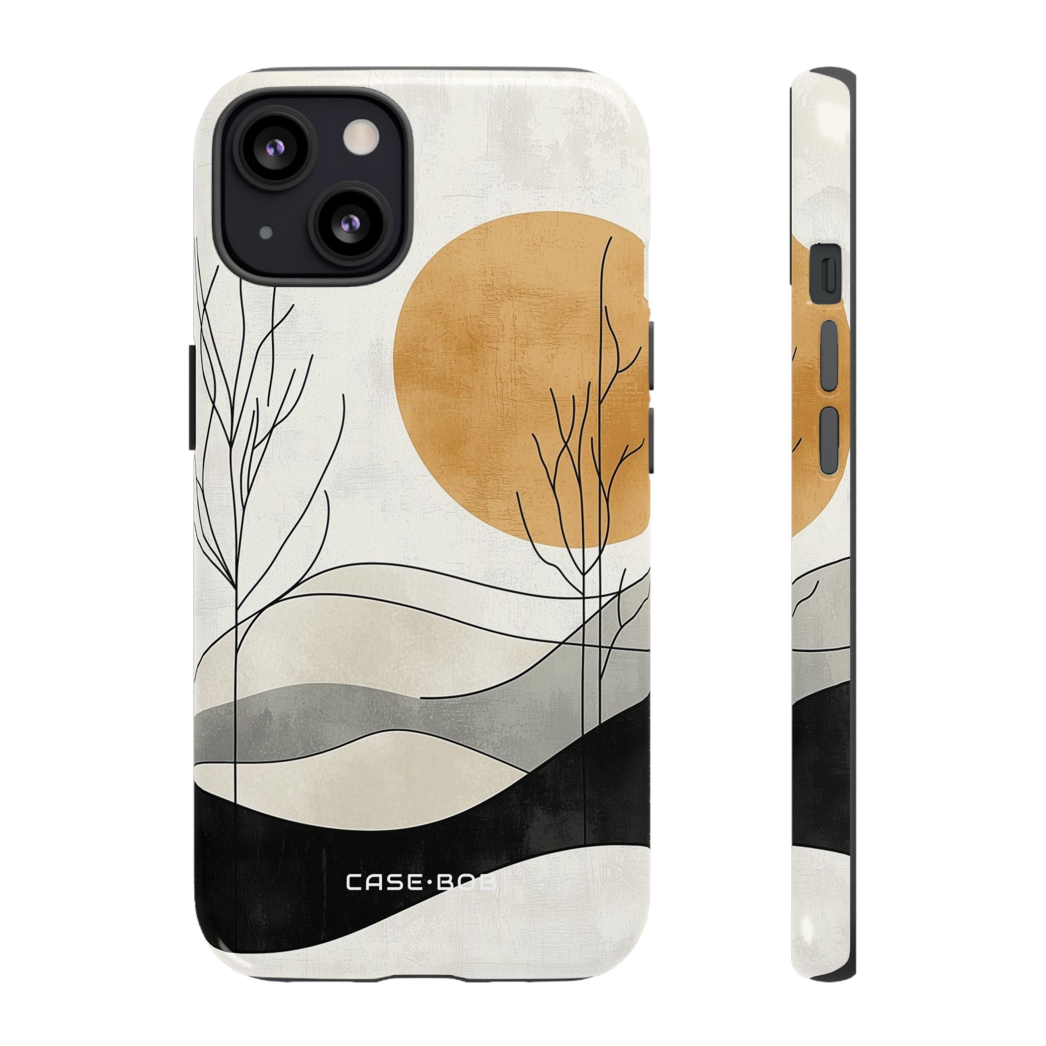 Orange Halo iPhone 13 Case - Tough