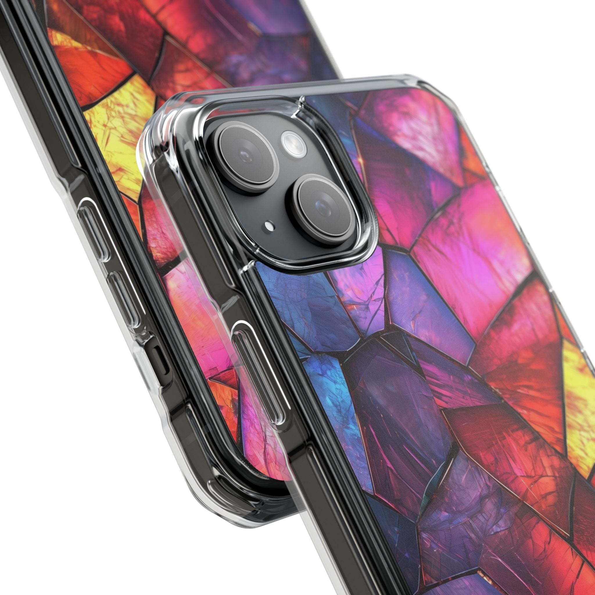 Cracked Prism iPhone 15 Plus Case - Impact