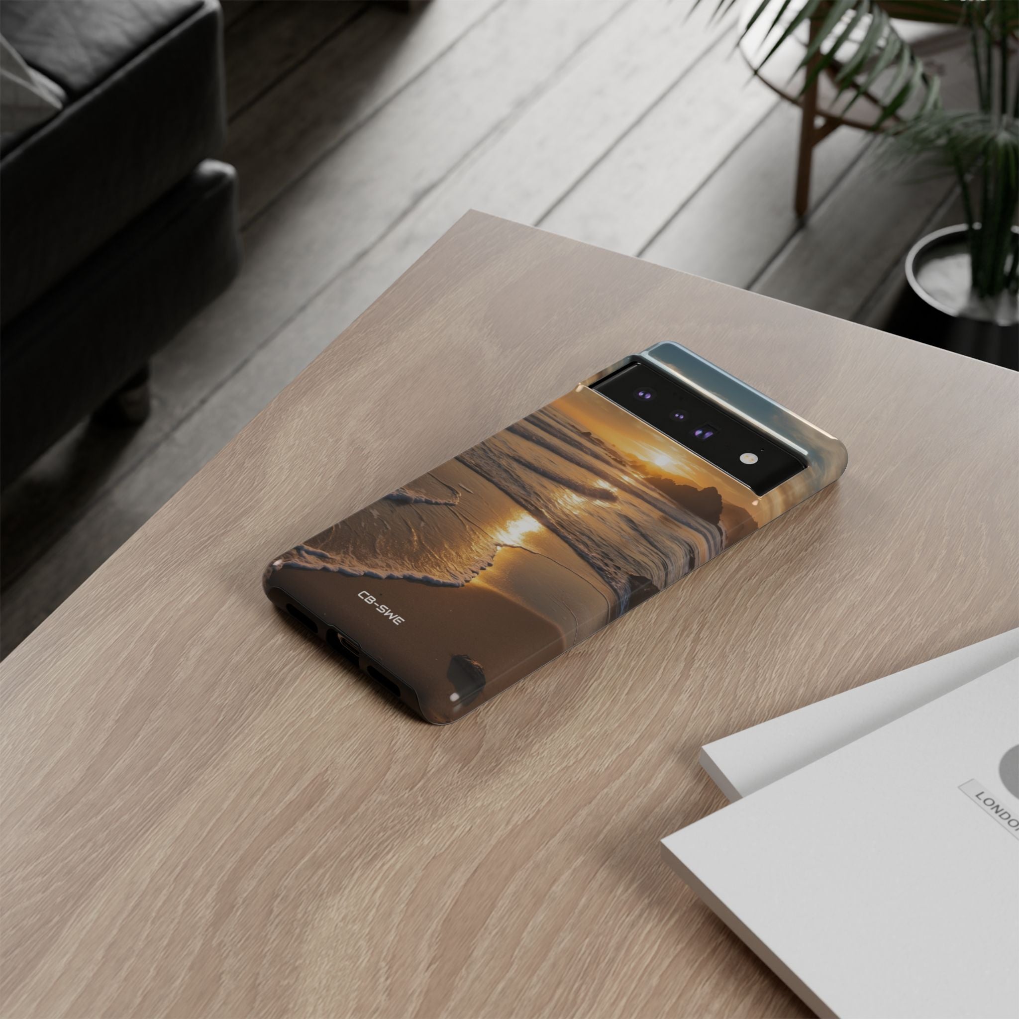 Waves Embrace Shore - Google Pixel Case