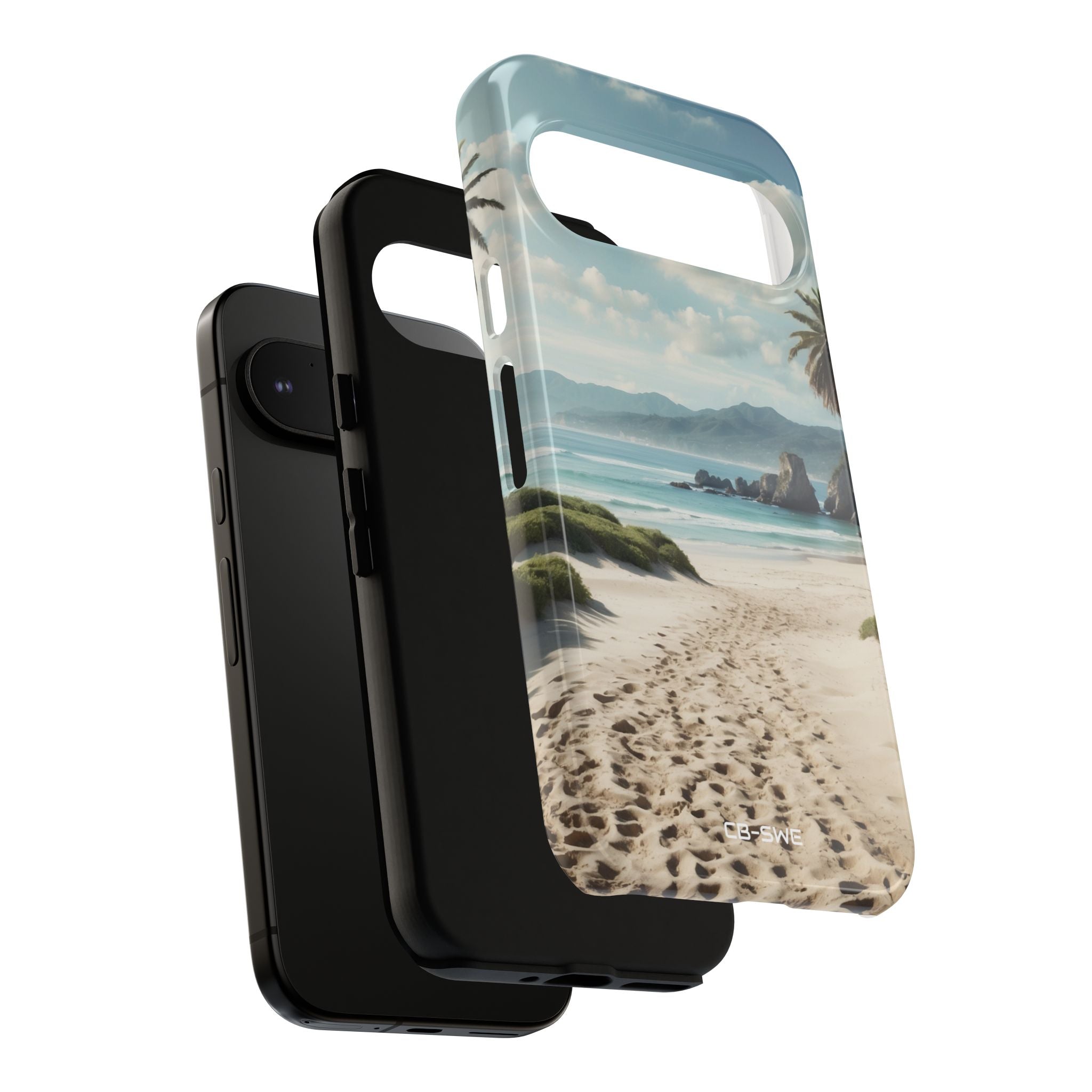 Footprints Trace Sand - Google Pixel Case