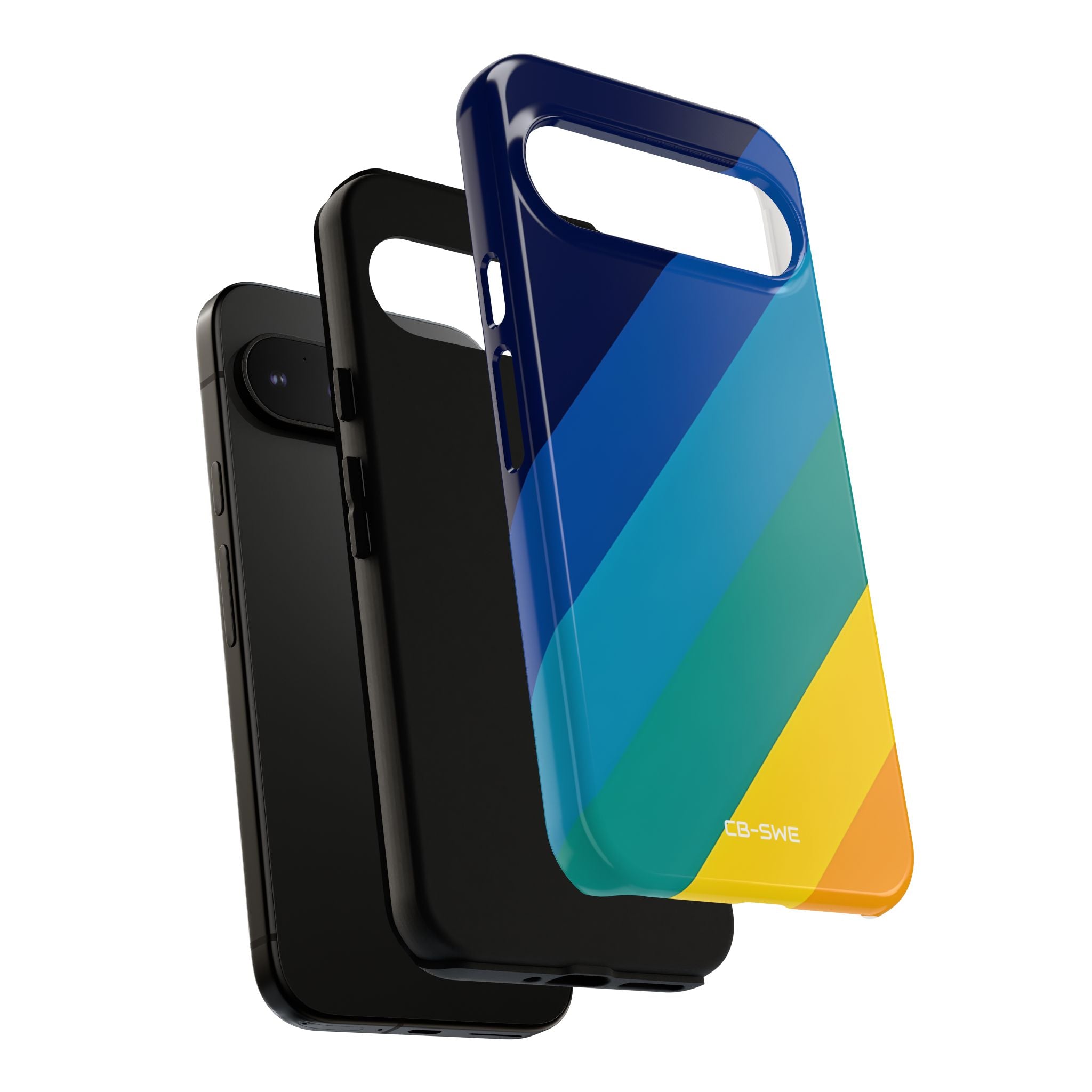 Diagonal Color Spectrum - Google Pixel Case