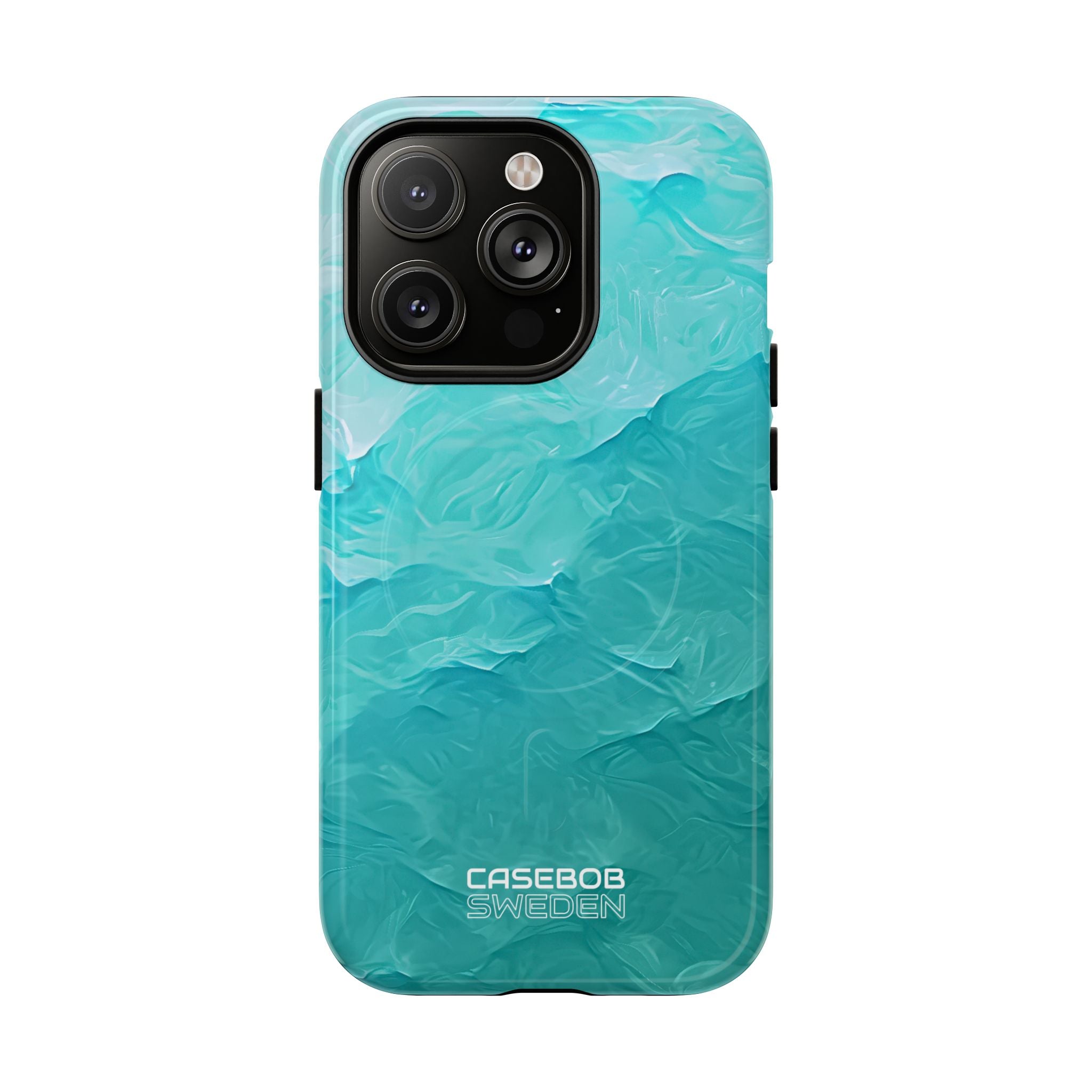 Soothing Aqua Currents iPhone 14 - Tough+