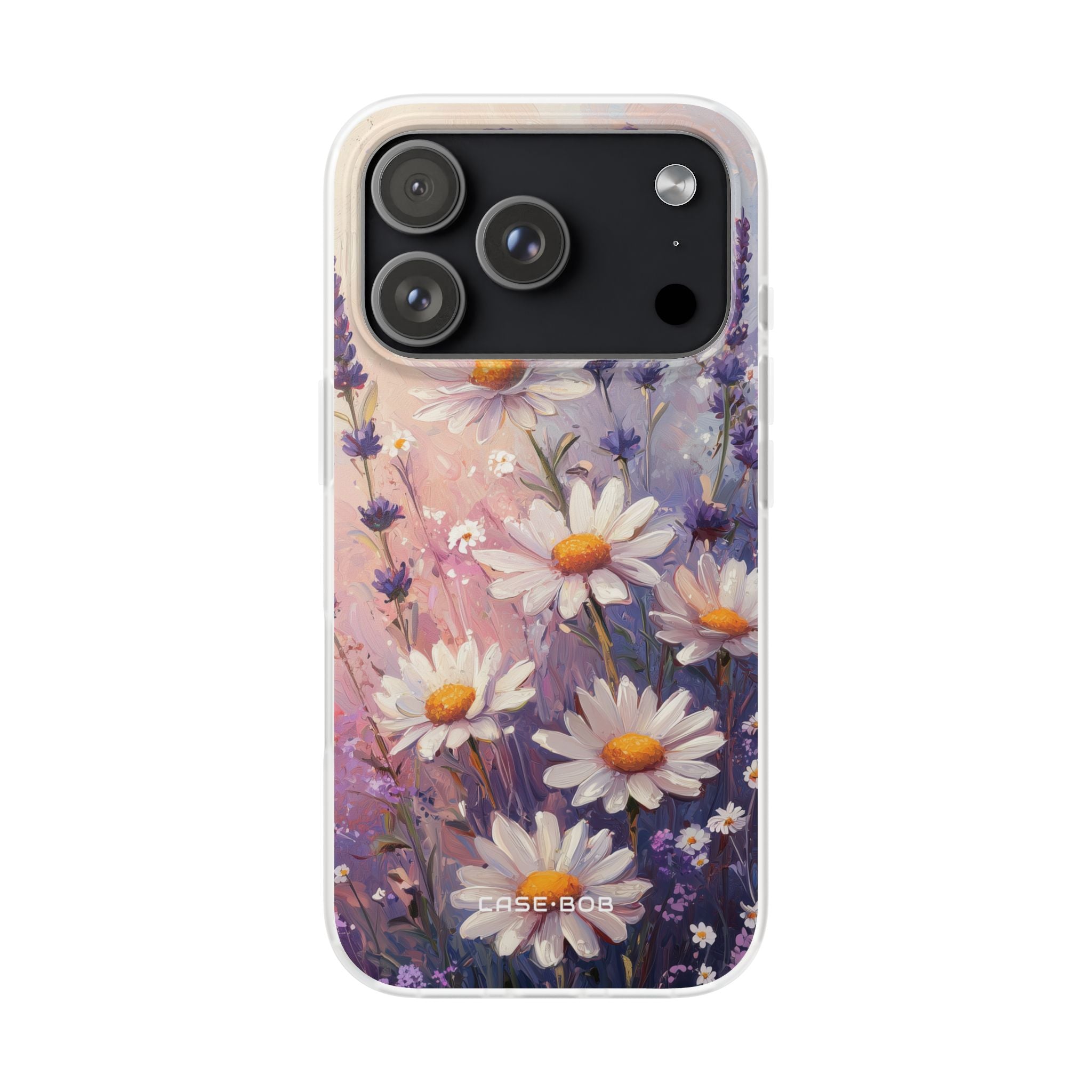 Daisy Lavender Bloom iPhone 17 Pro Case - Soft