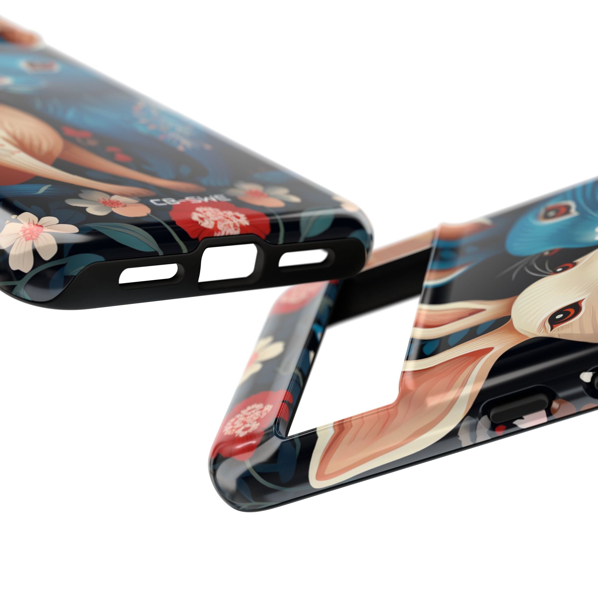 Rabbits Embrace Blossoms - Google Pixel Case