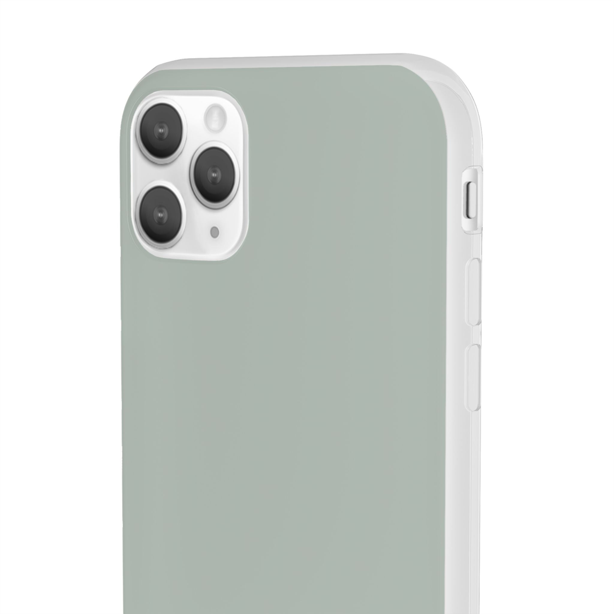 Aschgraue iPhone-Hülle – Flexi