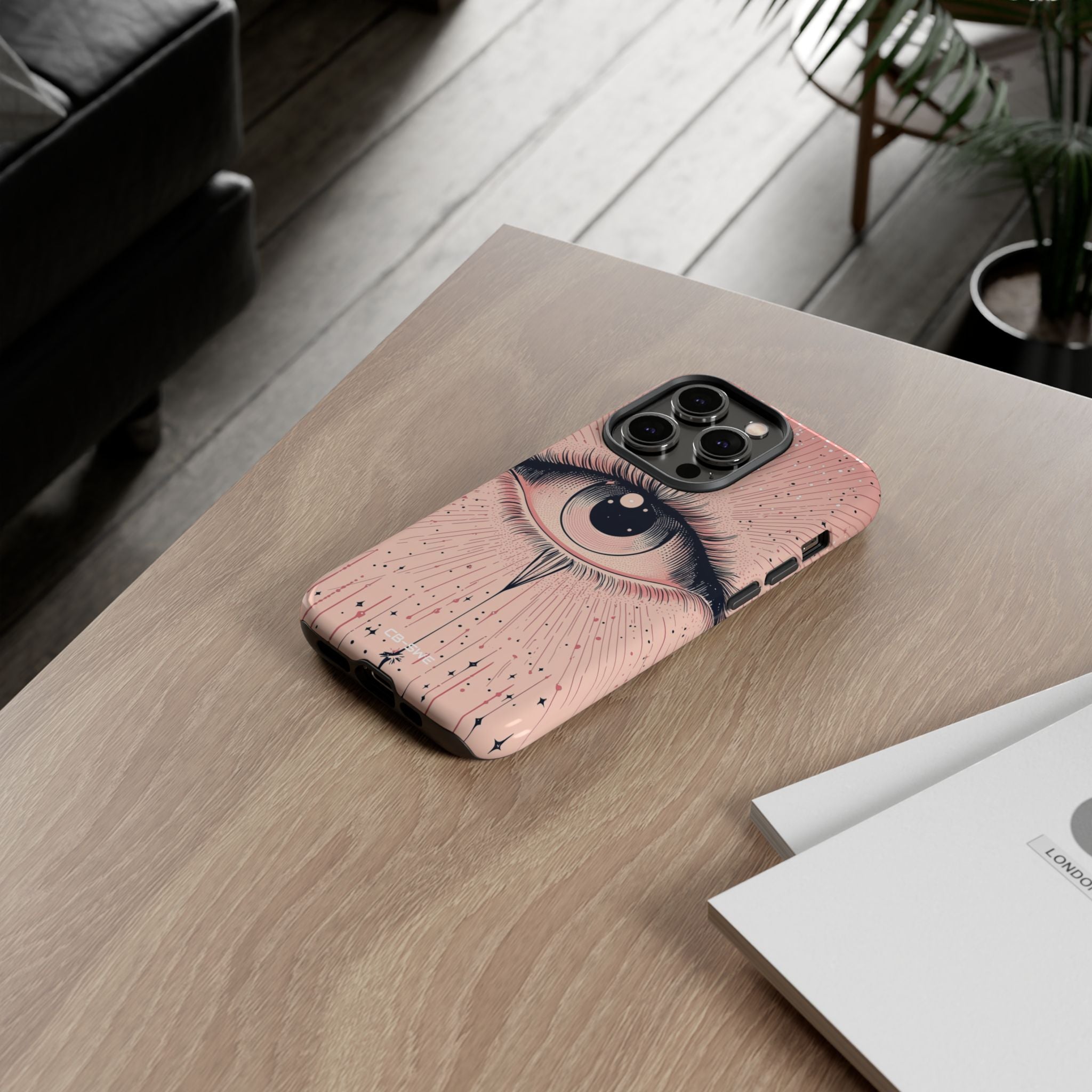 Celestial Eye Glows - iPhone Case