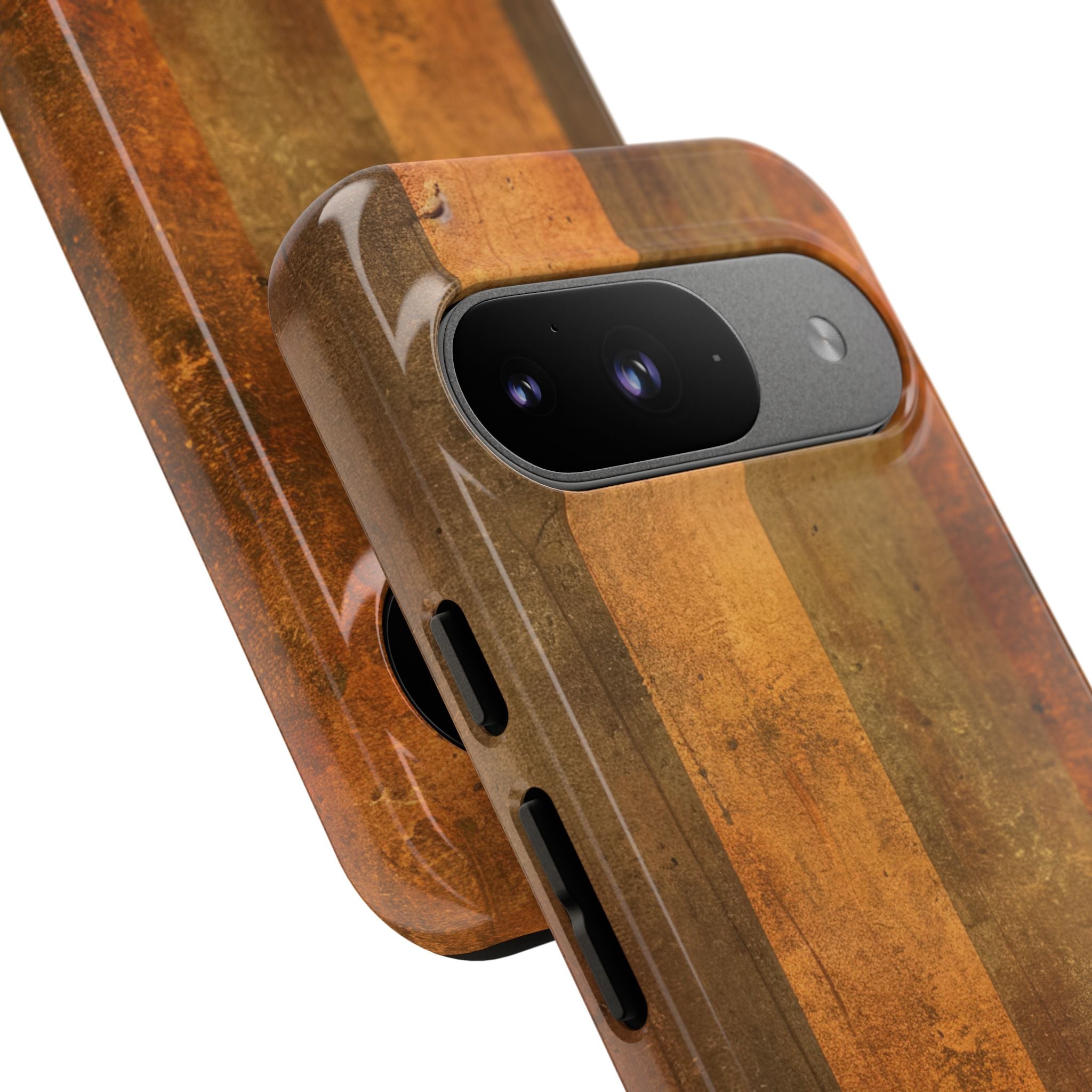 Rustic Striped Texture Google Pixel 9 - Tough
