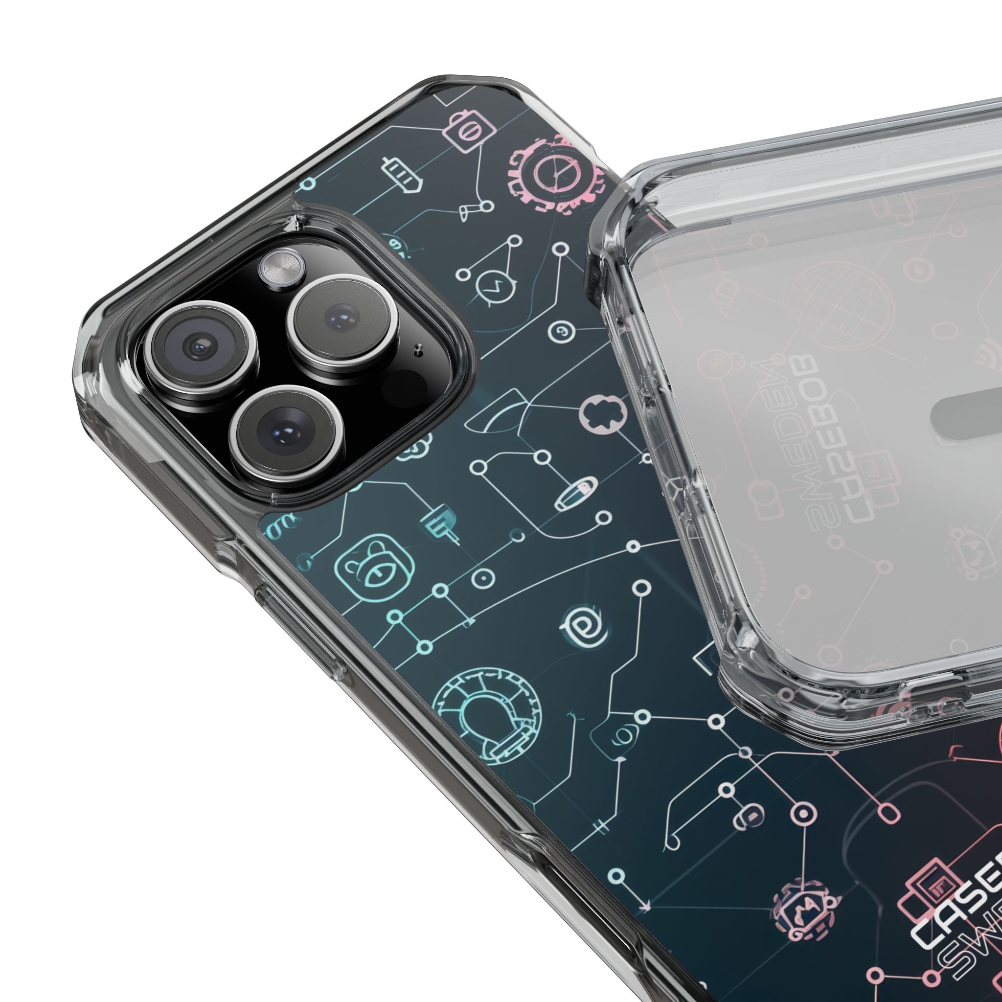 Digital Circuit Flow iPhone 16 - Impact Clear+