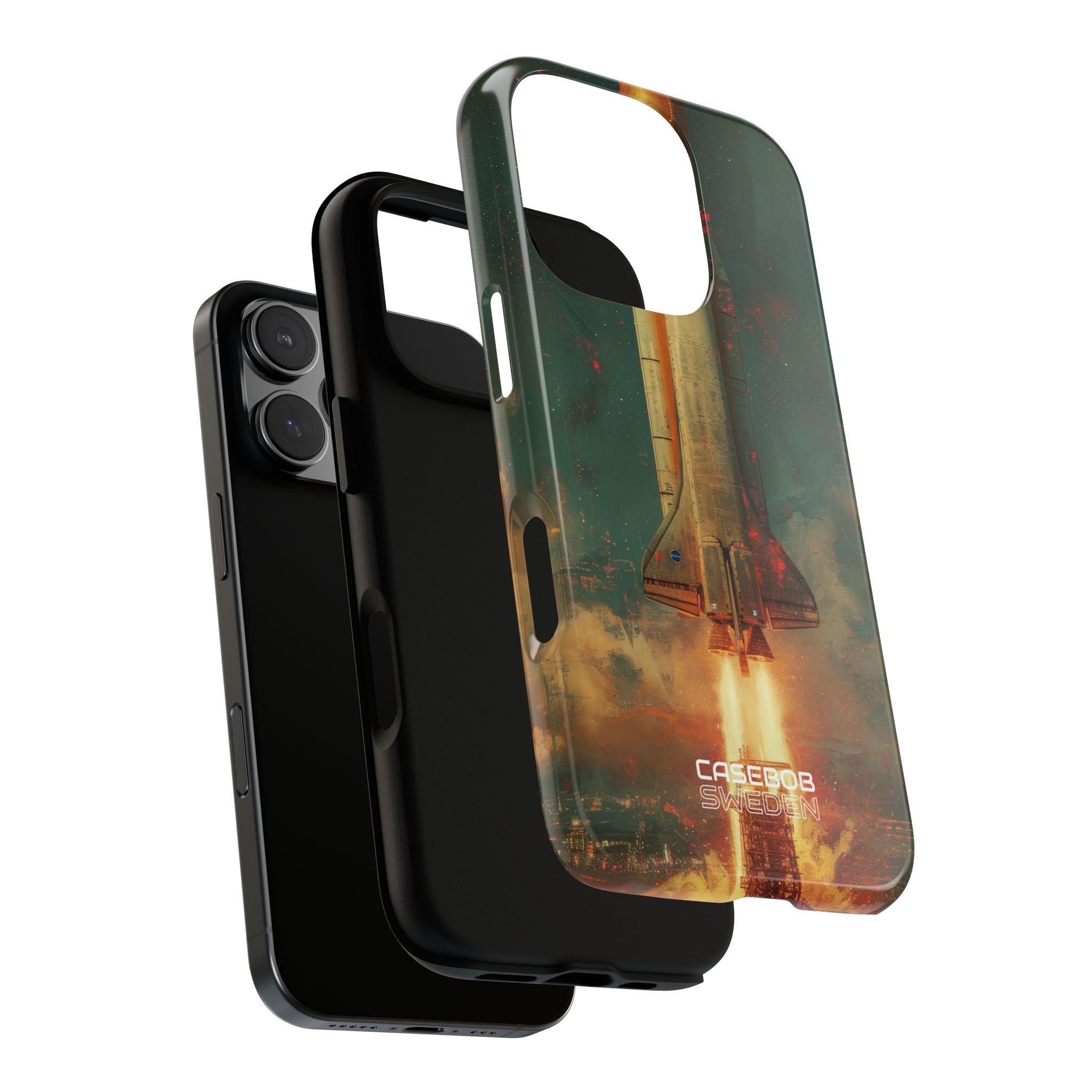 Cosmic Shuttle Ascent iPhone 16 - Tough