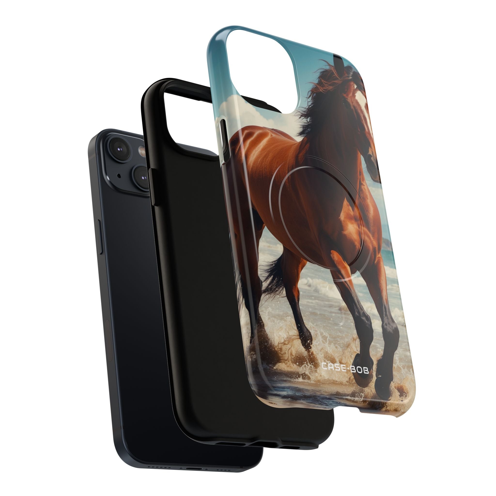 Blazing Horse iPhone 14 Plus Case - Tough+