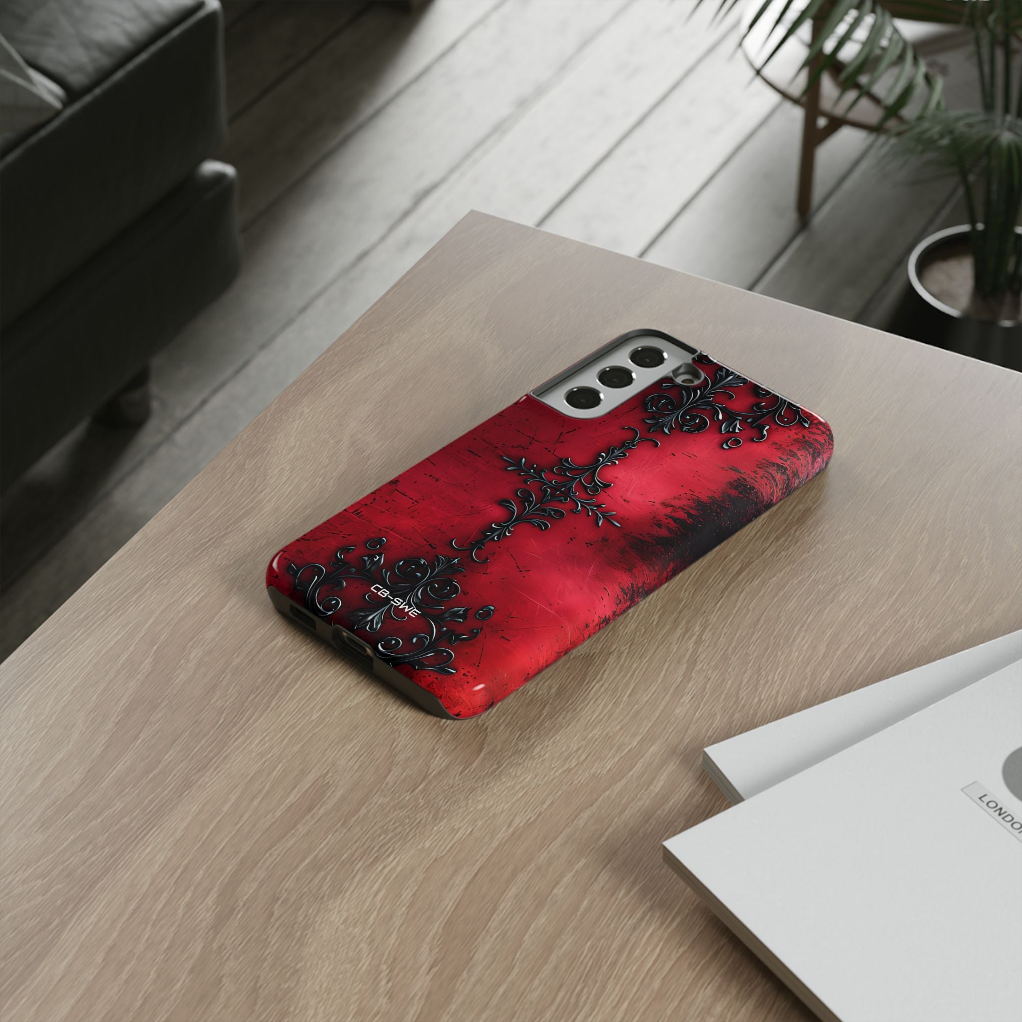 Gothic Crimson Emblem - Samsung Case