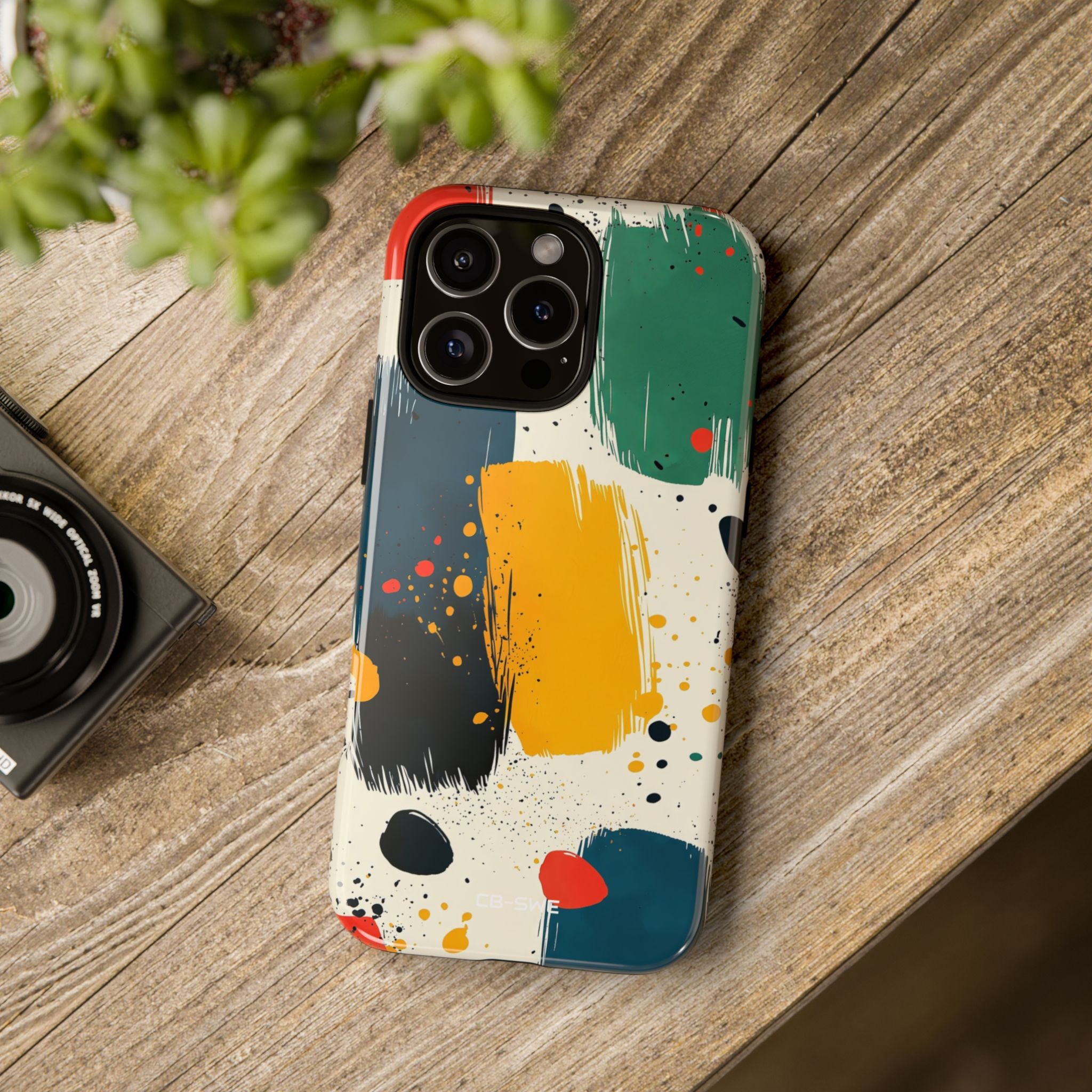 Vibrant Color Fusion - iPhone Case