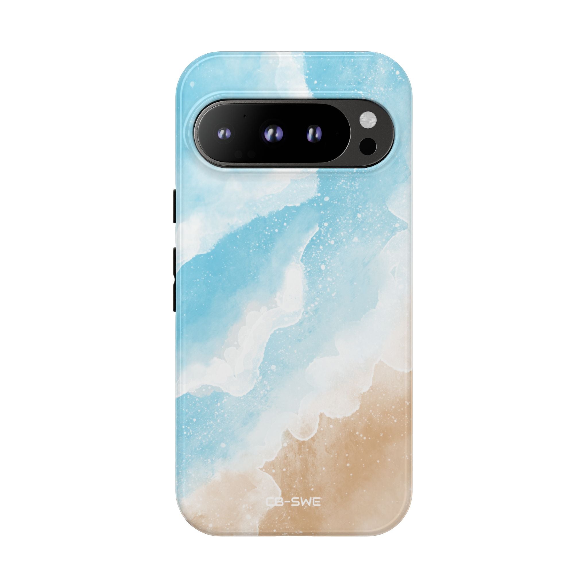Serene Coastal Whispers - Google Pixel Case