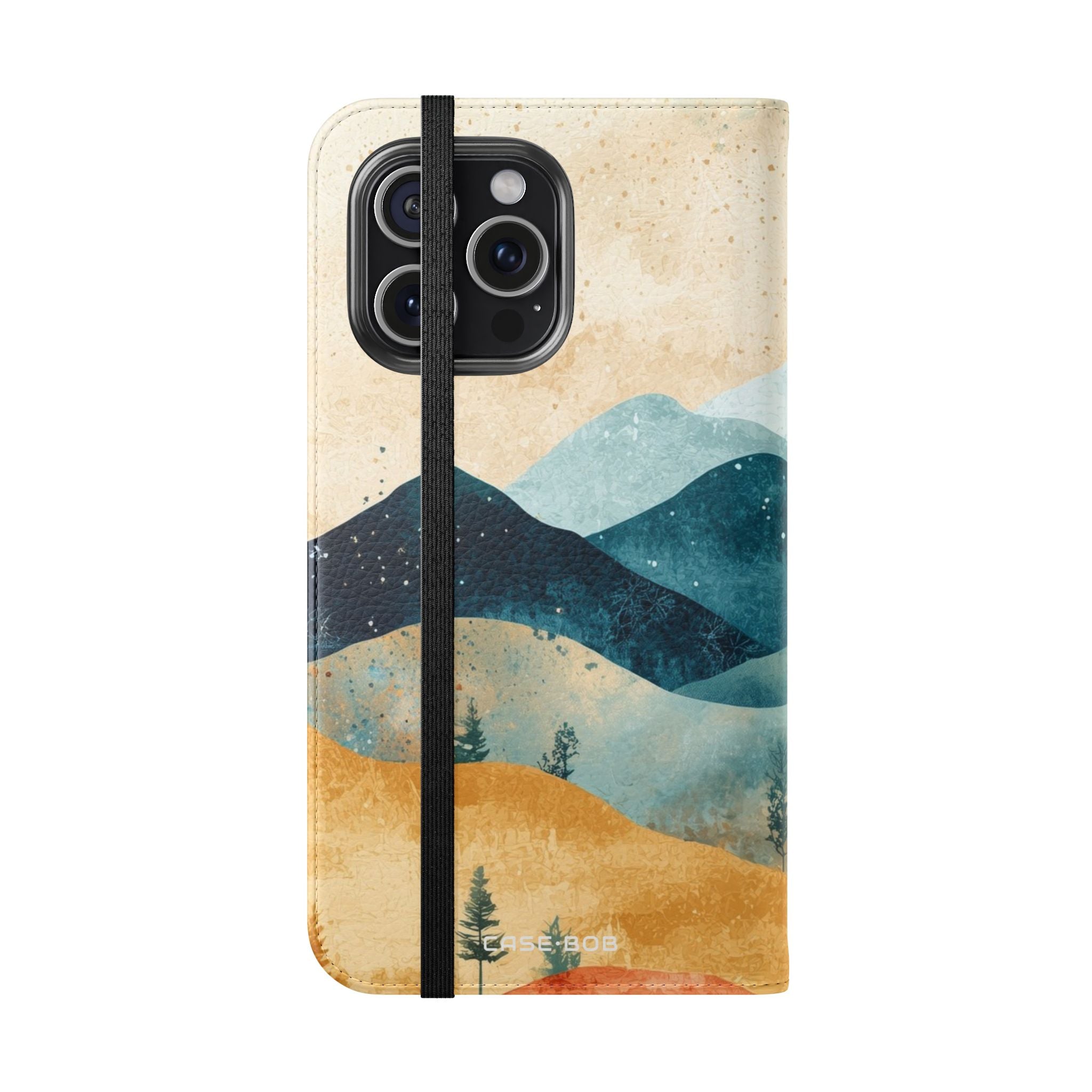 Blue Ridge Moon - iPhone 15 Pro Max Case - Wallet