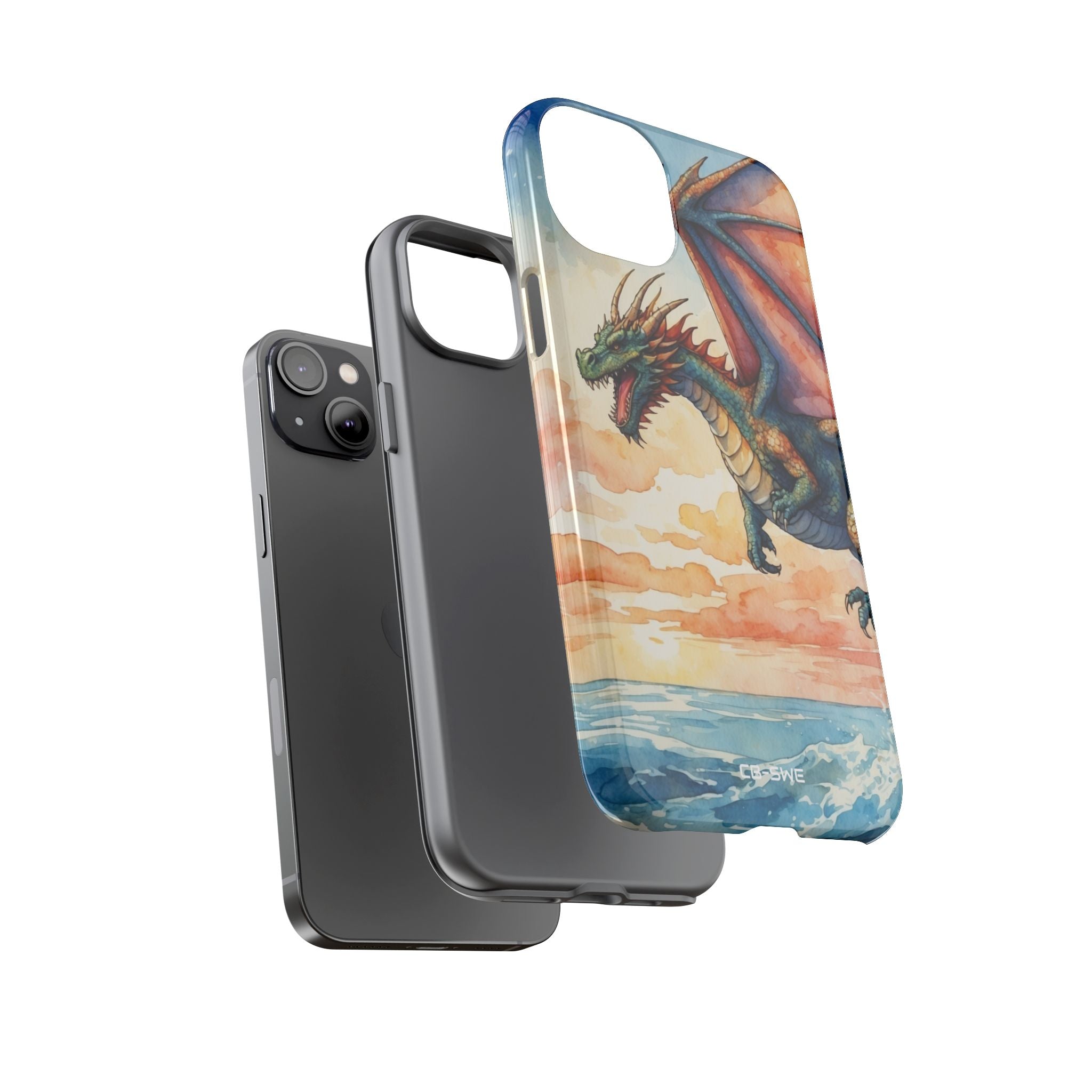 Soaring Dragon Emerges - iPhone Case