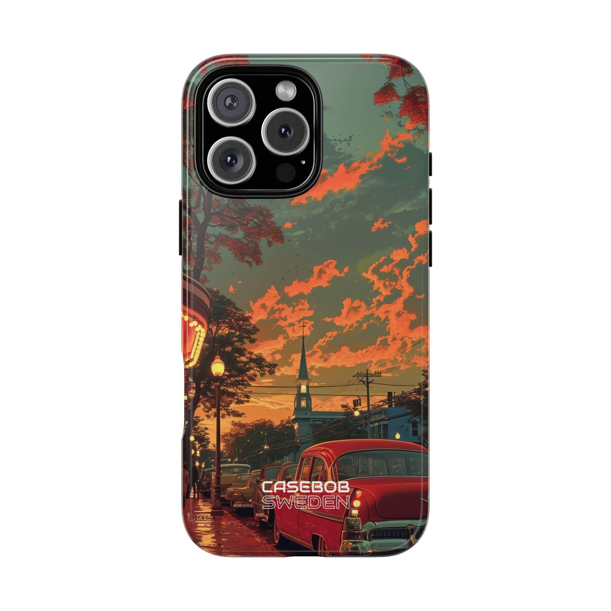 Sunset Boulevard Dreams iPhone 16 - Tough