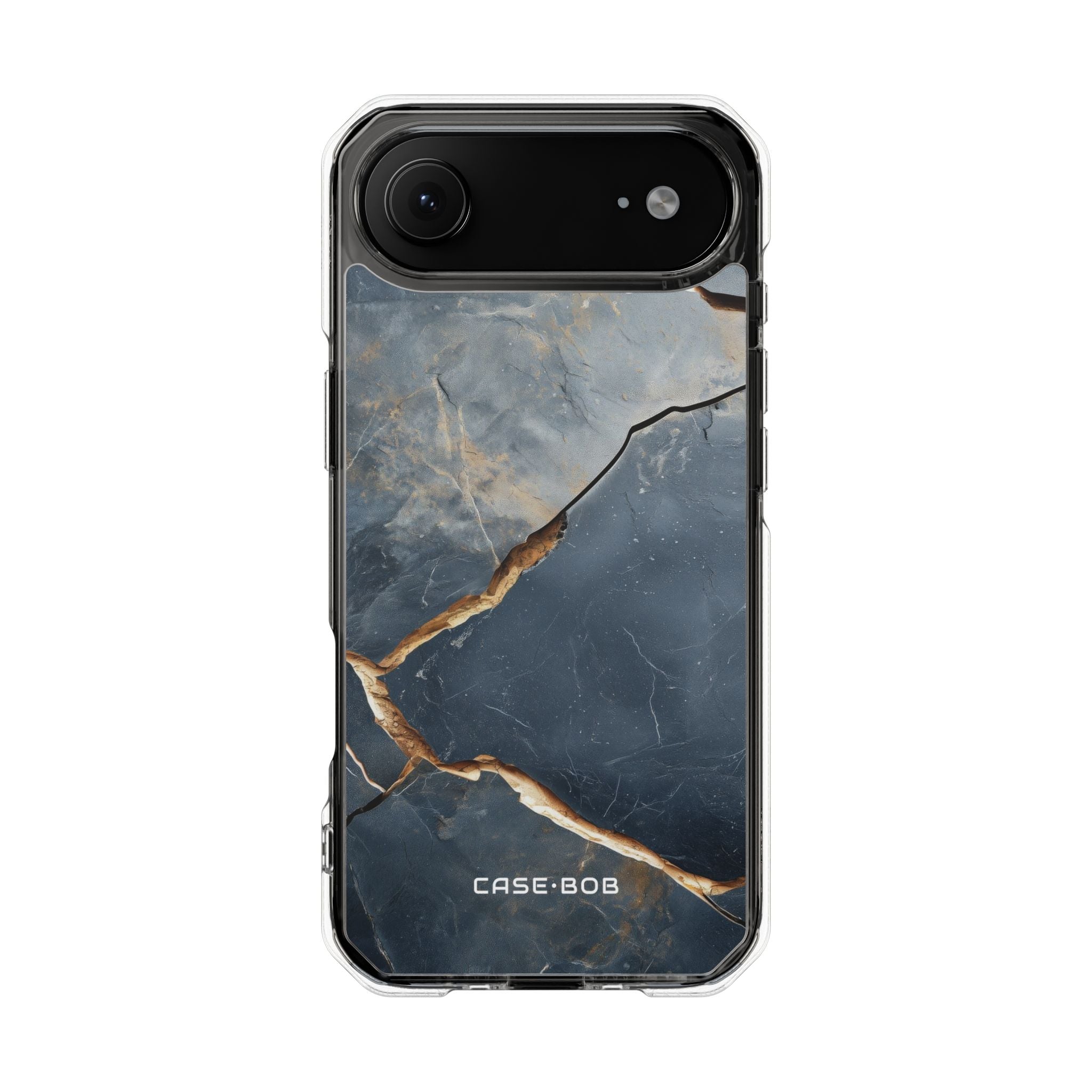 Jagged Cracks Black iPhone 17 Air Case - Impact