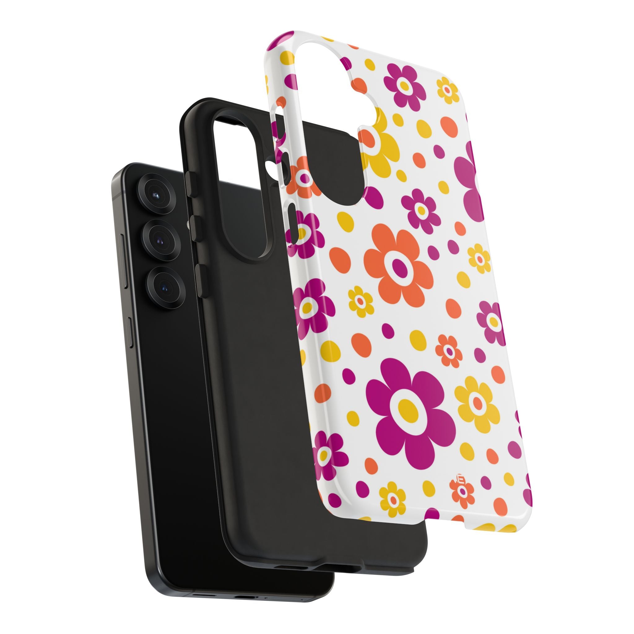 Retro Floral Playfulness - Samsung Case