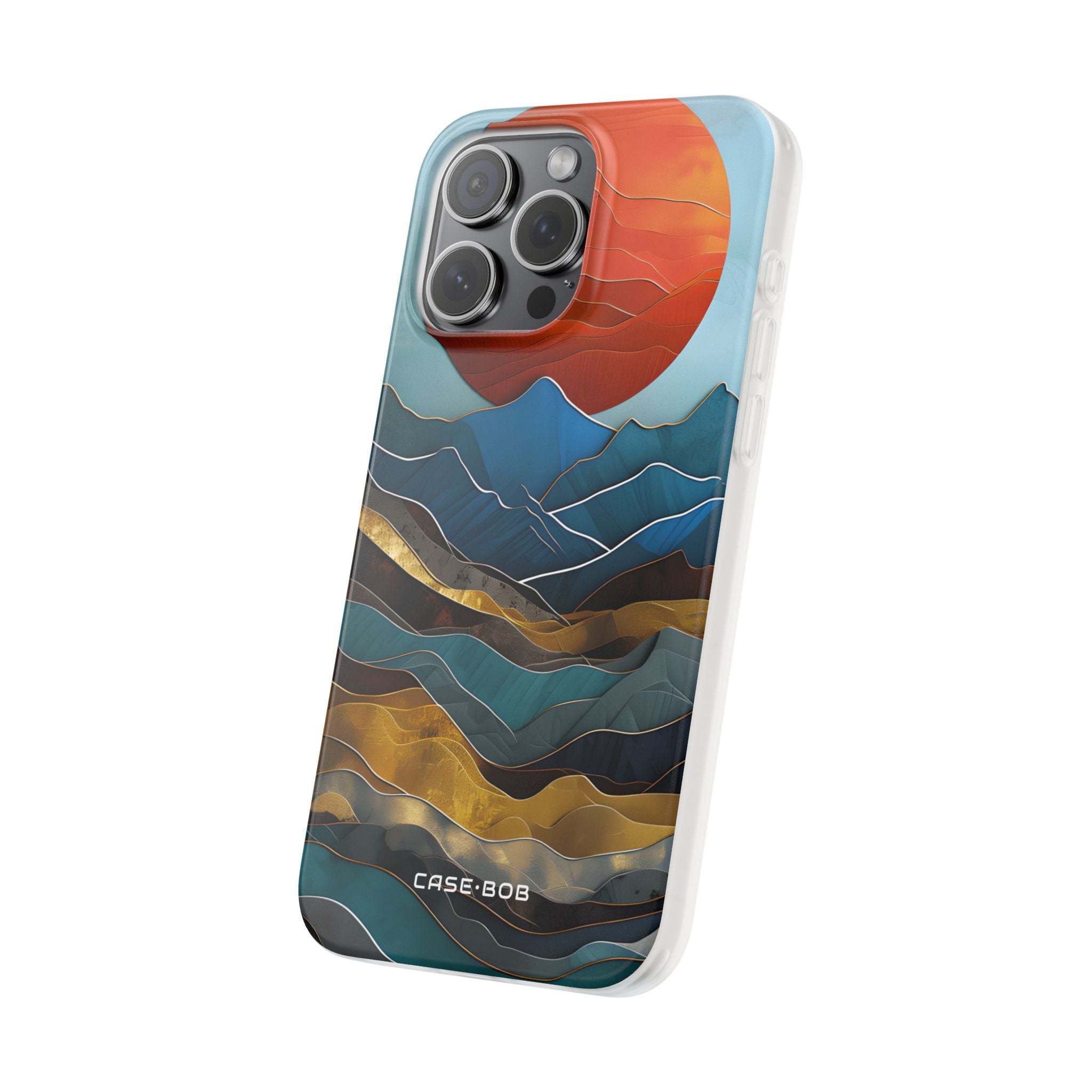 Solar Peak iPhone 15 Pro Max Case - Soft
