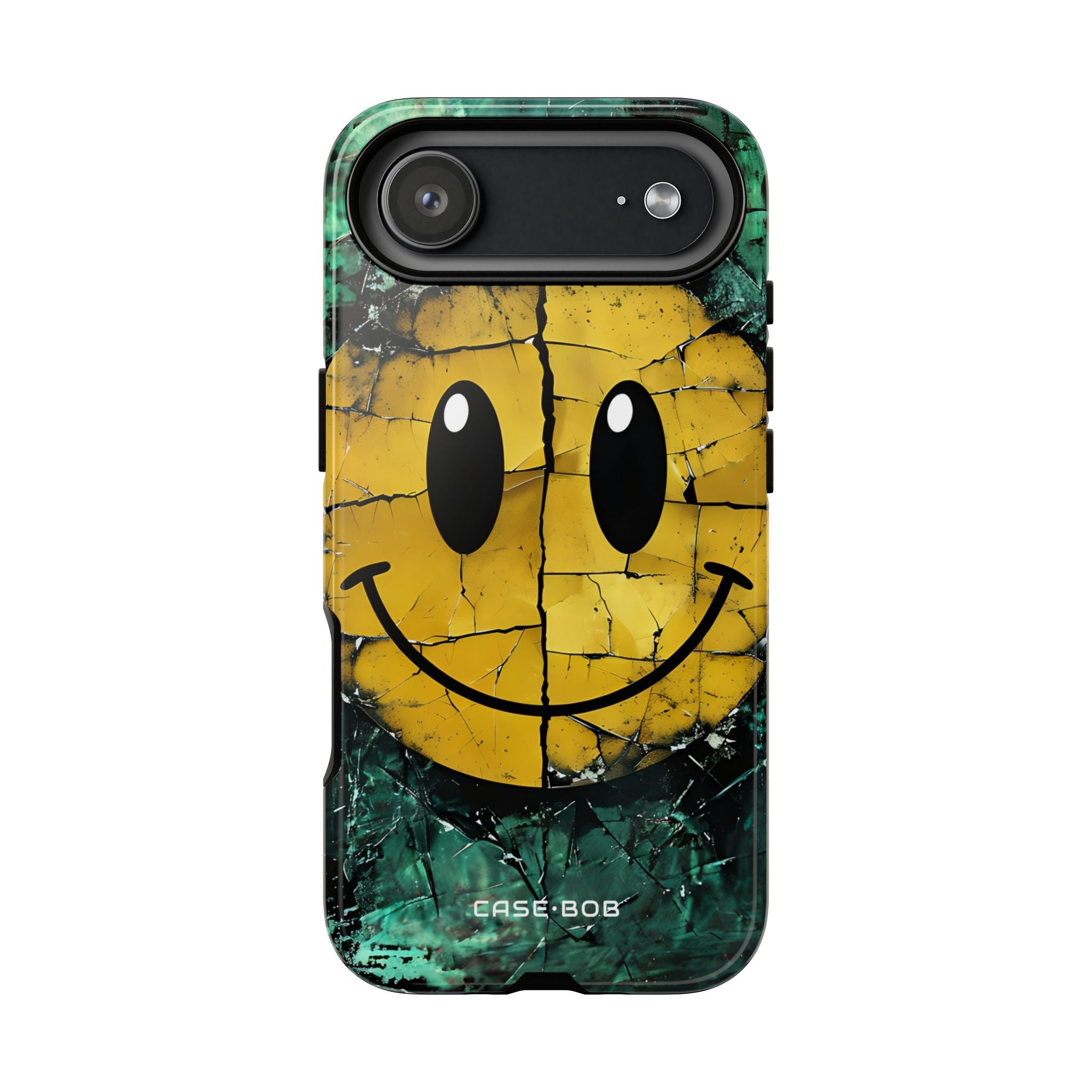 Cracked Smiley iPhone 17 Air Case - Tough