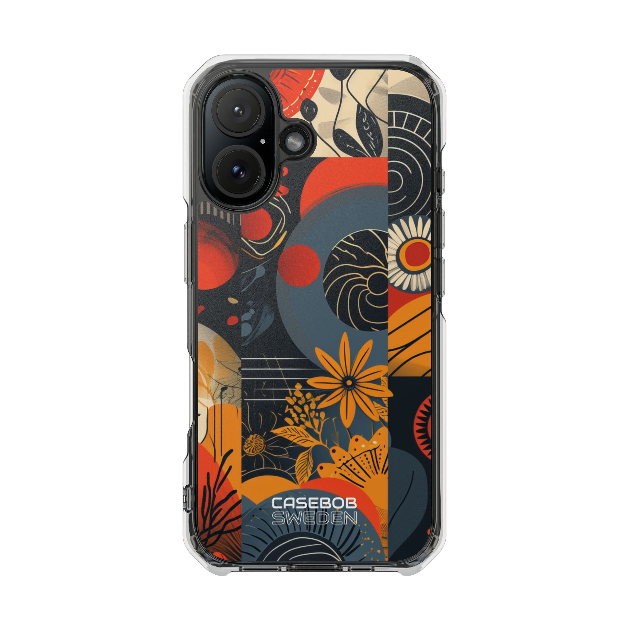 Fire Bloom Flow iPhone 16 - Impact Clear+