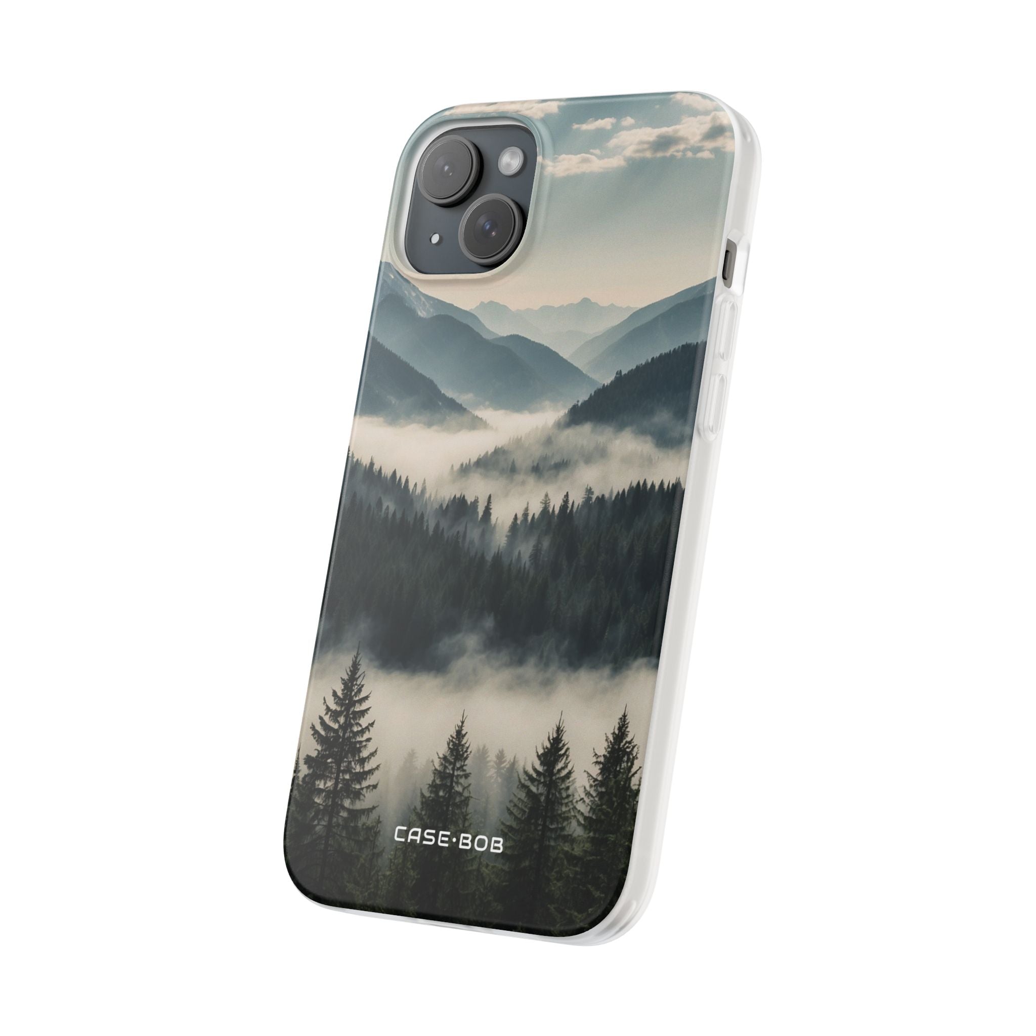 Evergreen Mist iPhone 15 Plus Case - Soft
